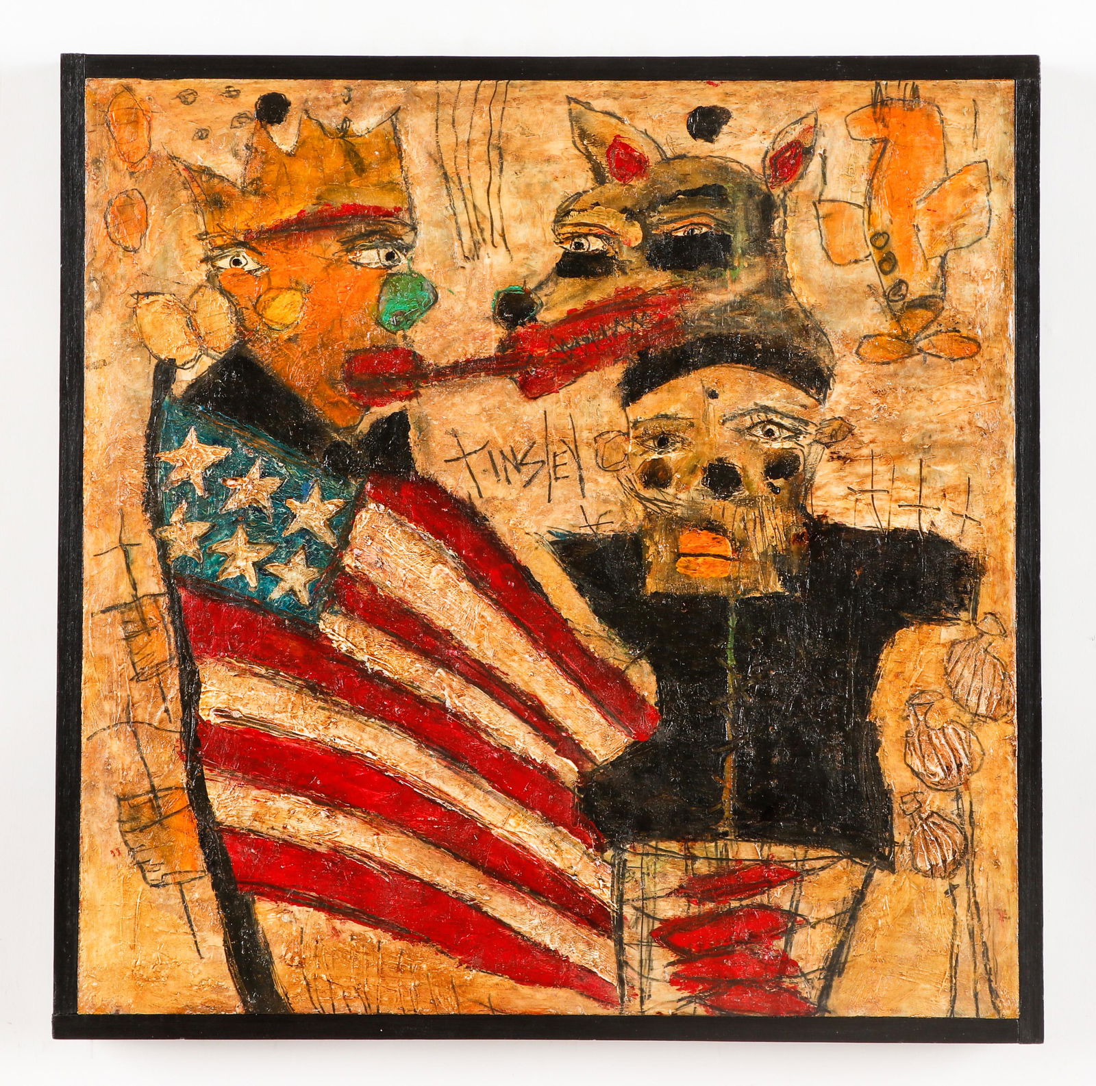 Dave Tinsley (American, b. 1951) "The Poppy Trade" (1 of 3)