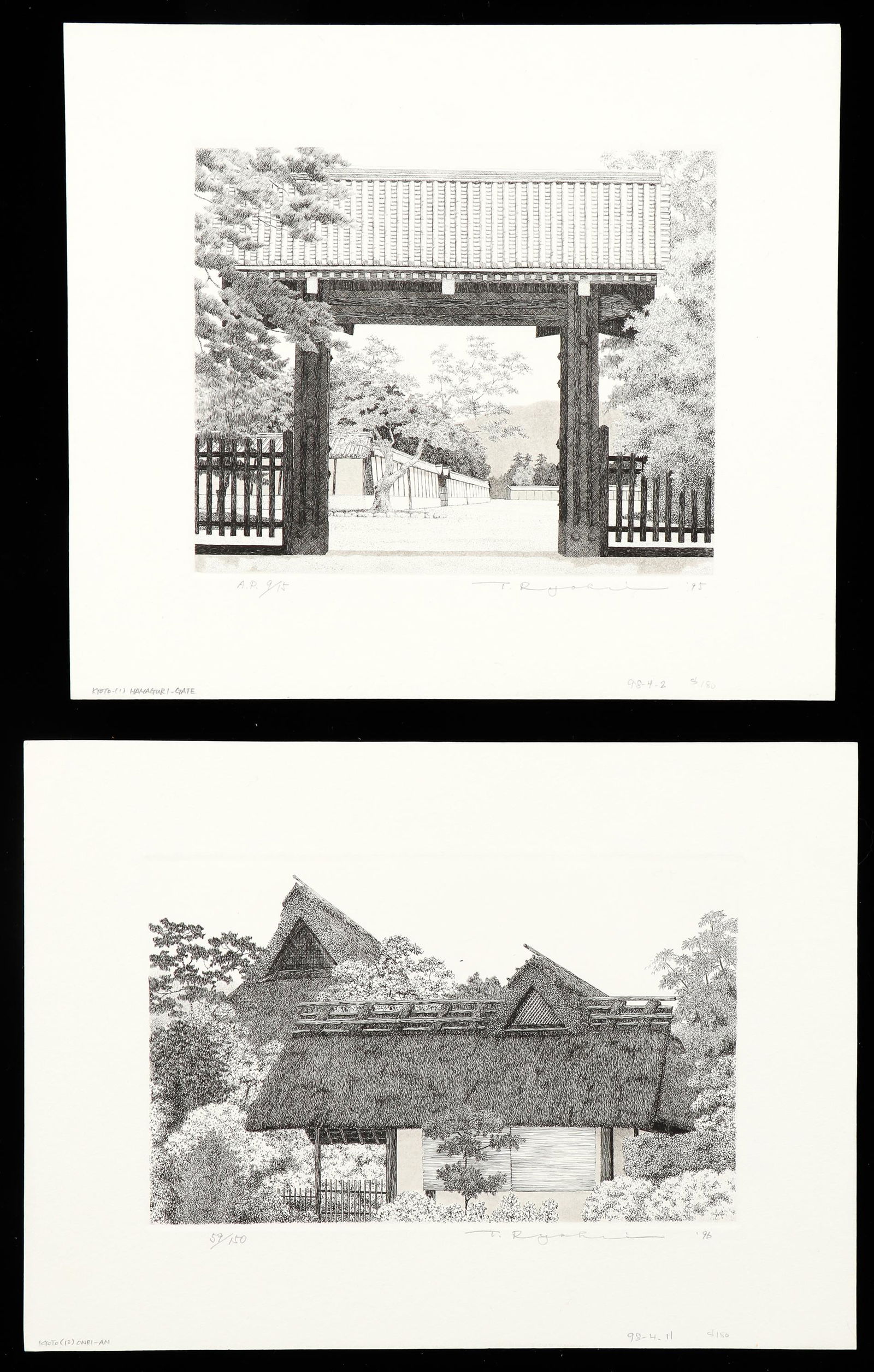 Tanaka Ryohei (Japanese, 1933-2019) 2 Works (1 of 3)