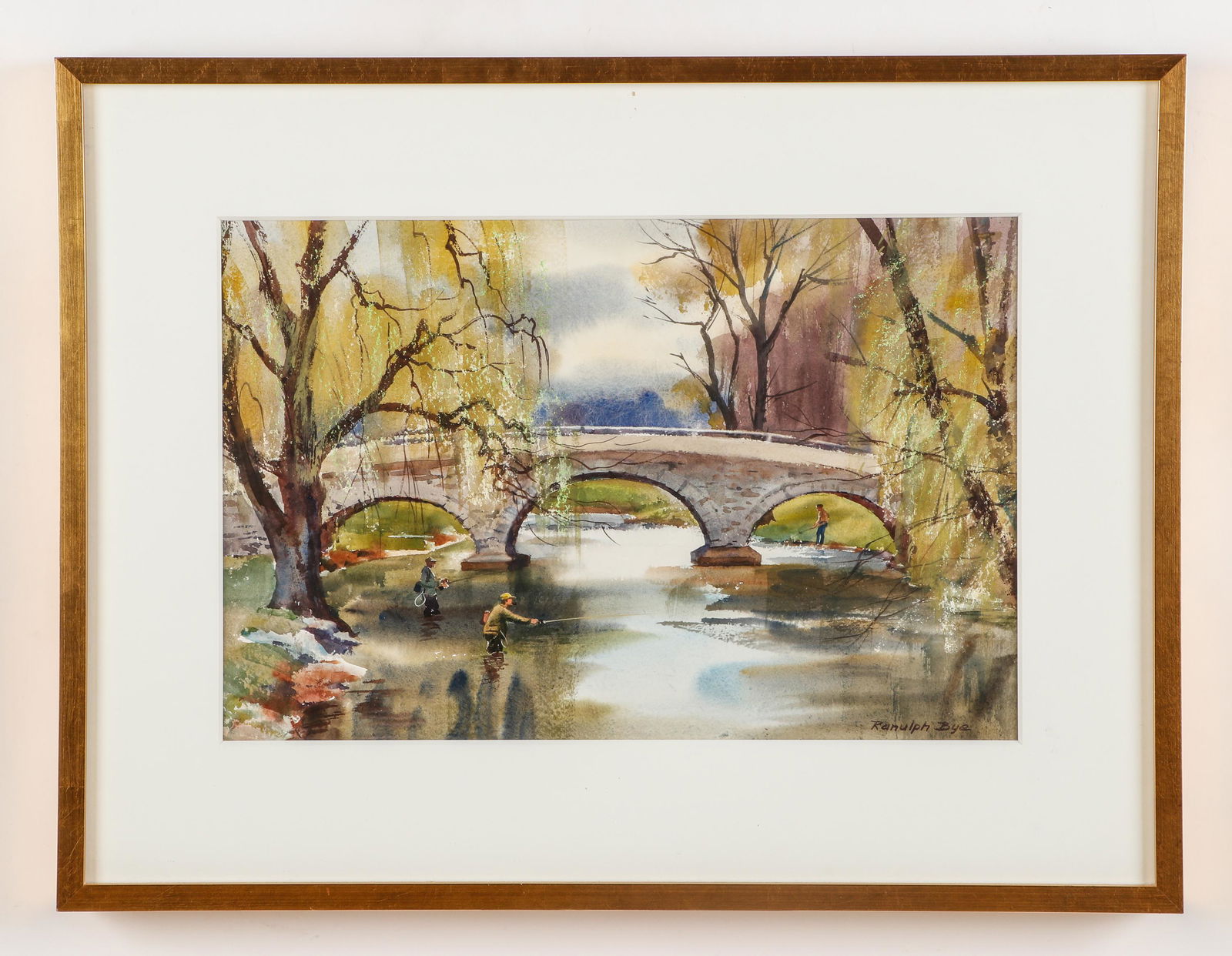 Ranulph Bye (American, 1916-2003) Landscape (1 of 3)