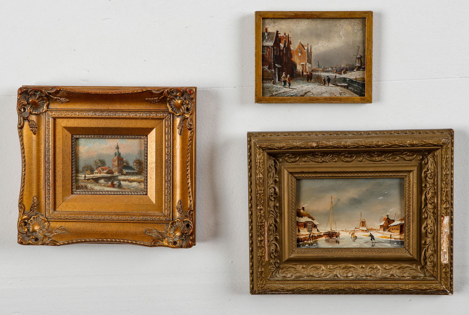 3 Dutch School Paintings (1 of 5)