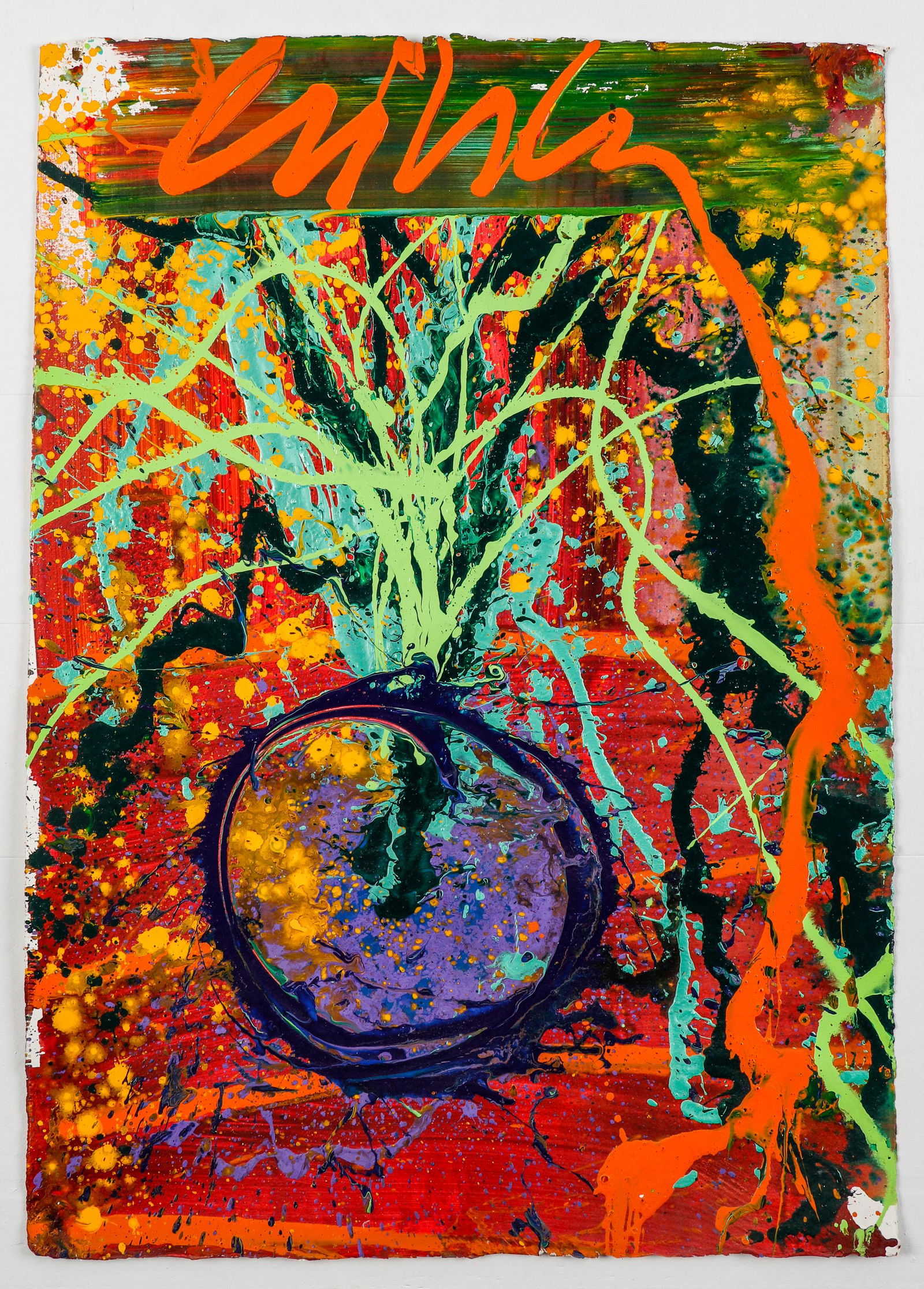 Dale Chihuly (American, b. 1941) Painting (1 of 3)