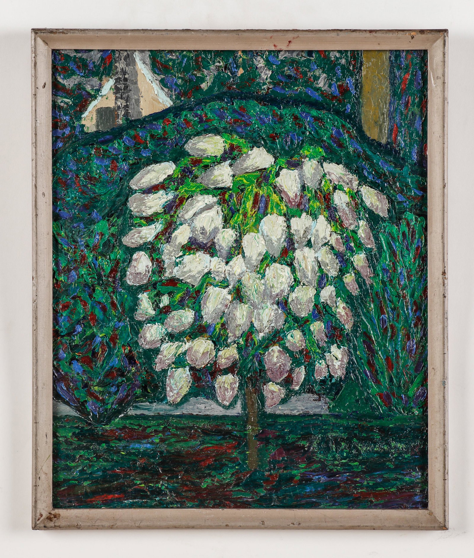 Clement Trofimenko (Ukrainian, 1898-1979): Clement Trofimenko (Ukrainian, 1898-1979) Oil painting on board, signed. Framed. Size: 17'' x 14'', 43 x 36 cm (board); 18.25'' x 15'', 46 x 38 cm (frame).