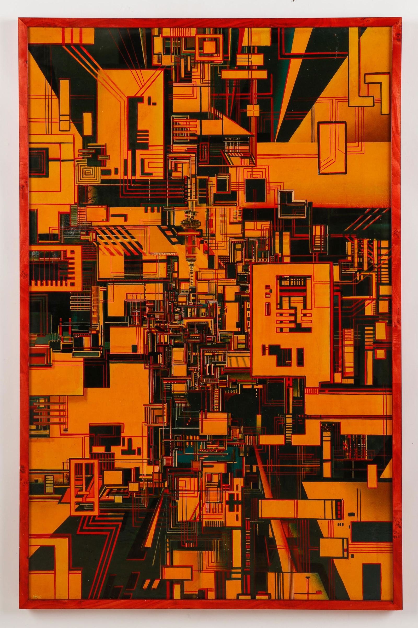 Anonymous (20th c.) Abstract Painting (1 of 2)