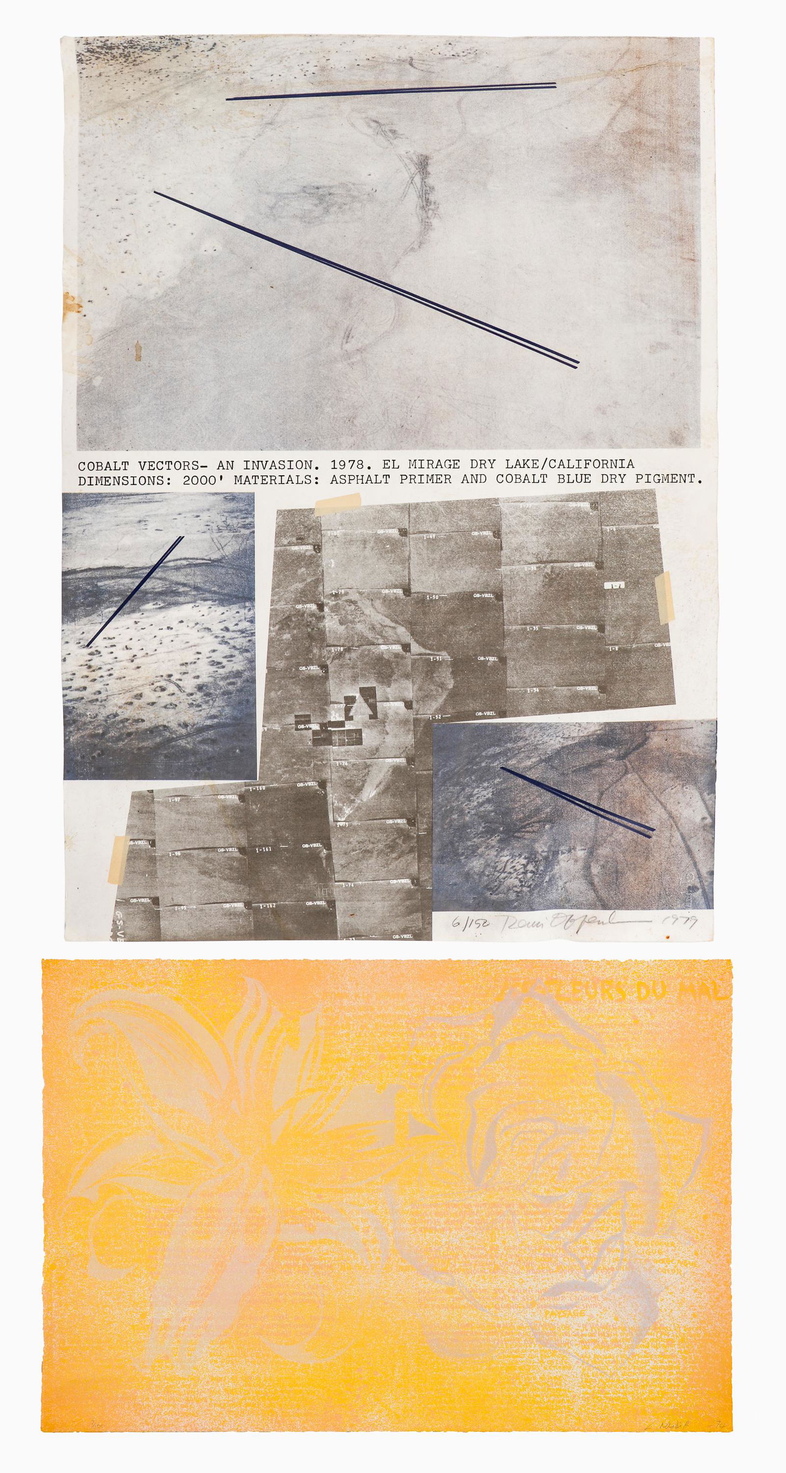 Two 1970s American Prints: Dennis Oppenheim and Lowell Nesbitt (1 of 7)