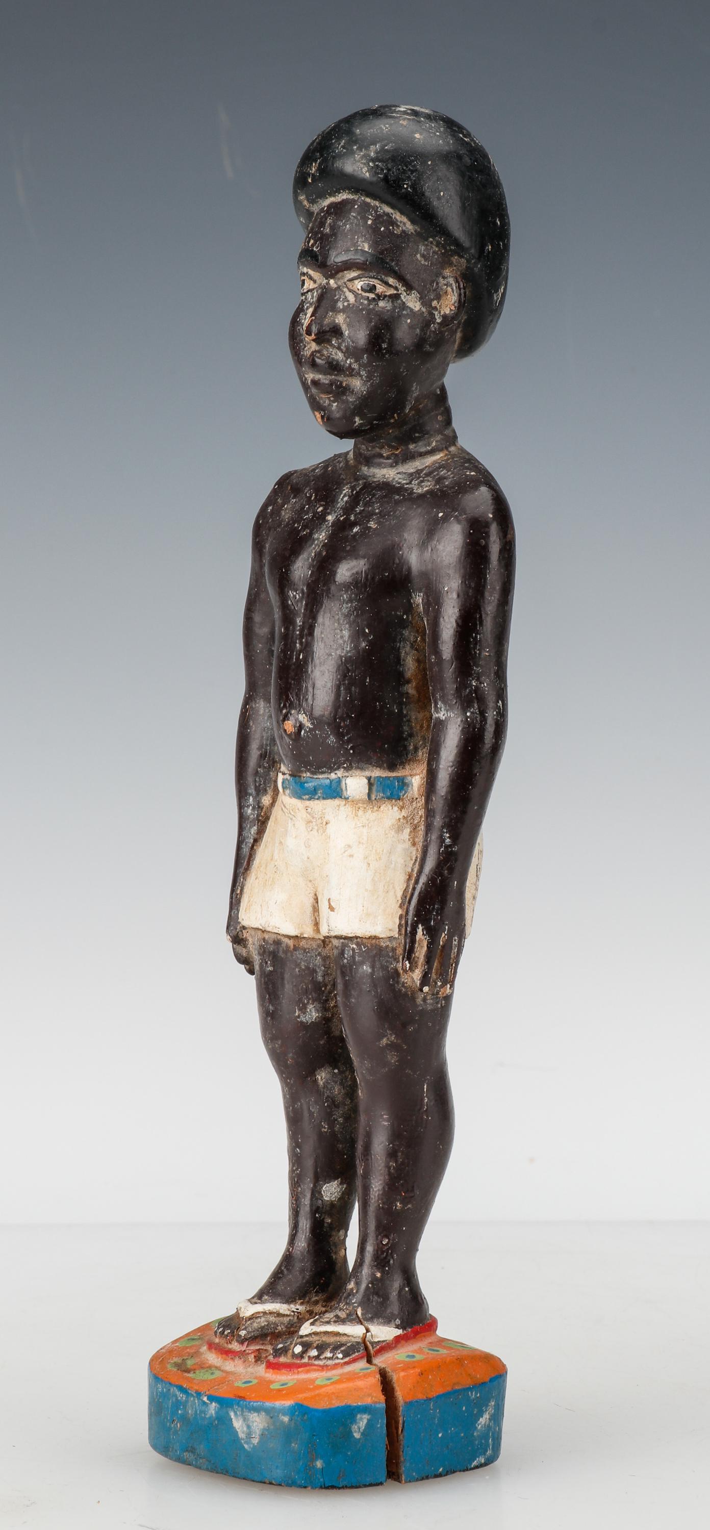 Old African Baule Colon Figure, Ivory Coast (1 of 5)