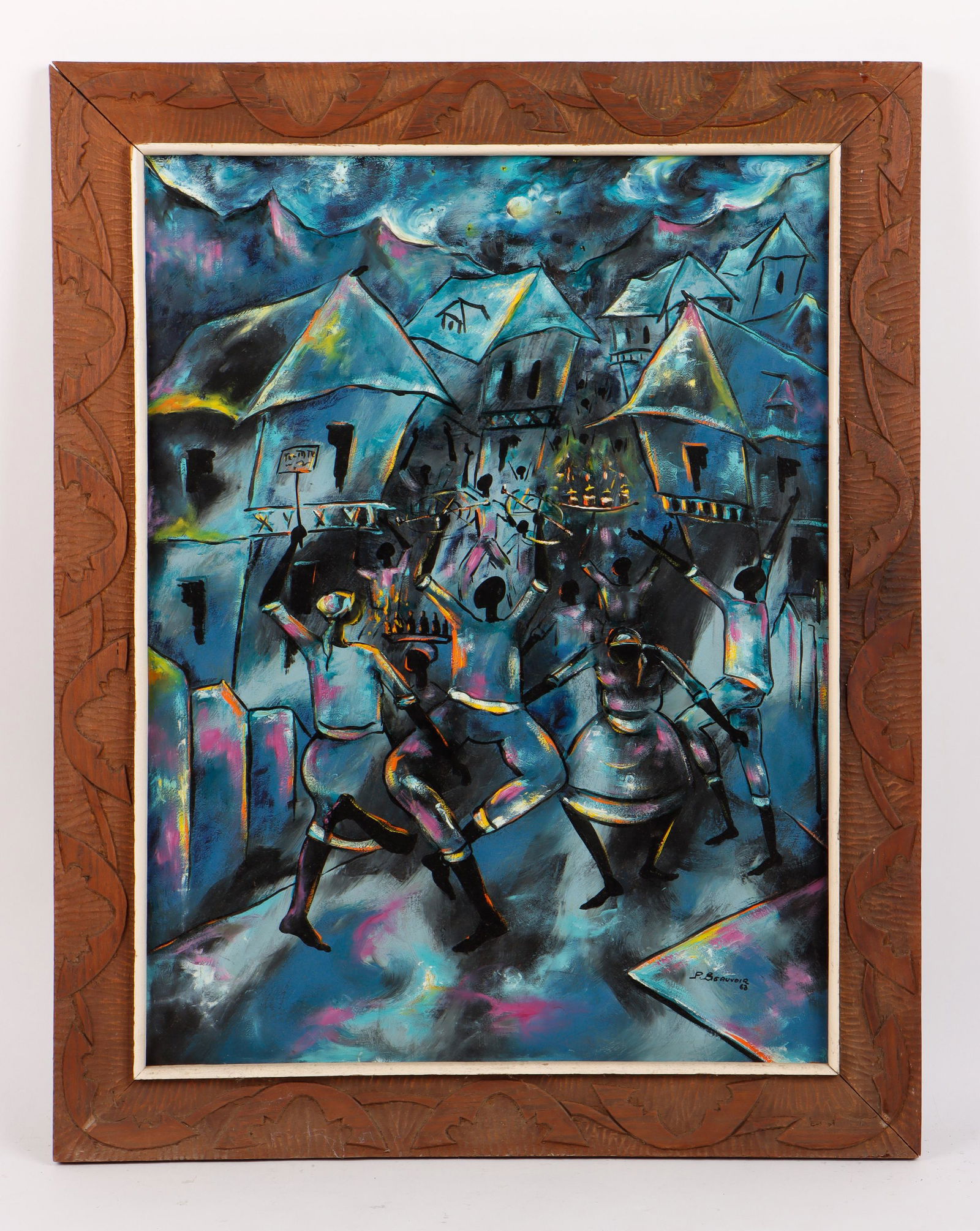 Paul Beauvoir (Haitian, 1932-1972) (1 of 4)