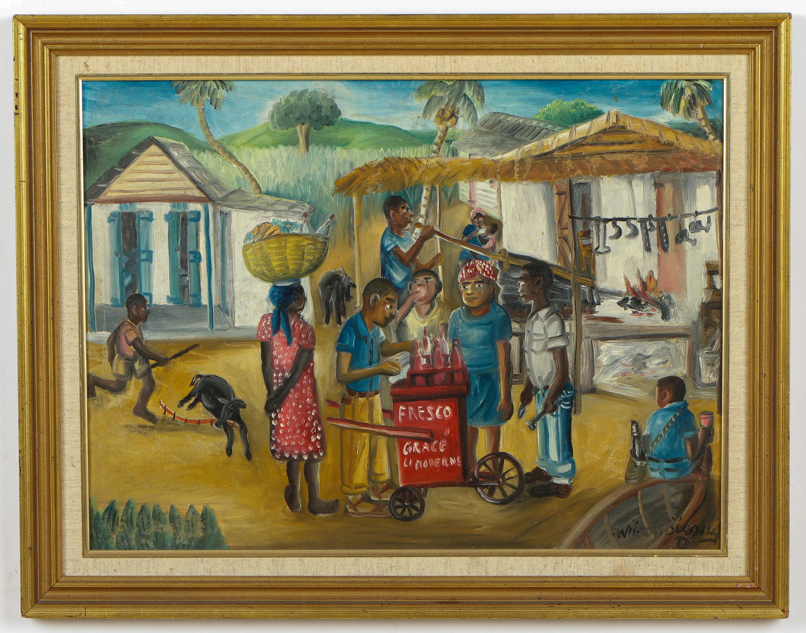 Wilson Bigaud (Haitian, 1931-2010) (1 of 3)