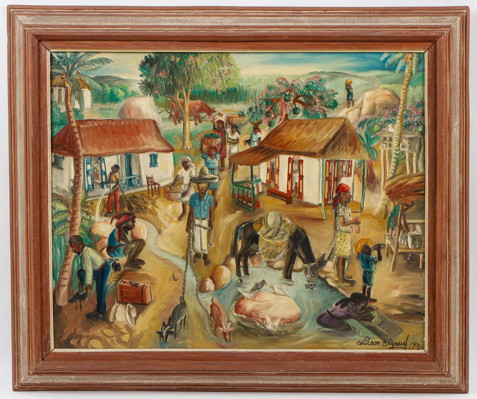 Wilson Bigaud (Haitian, 1931-2010) (1 of 3)