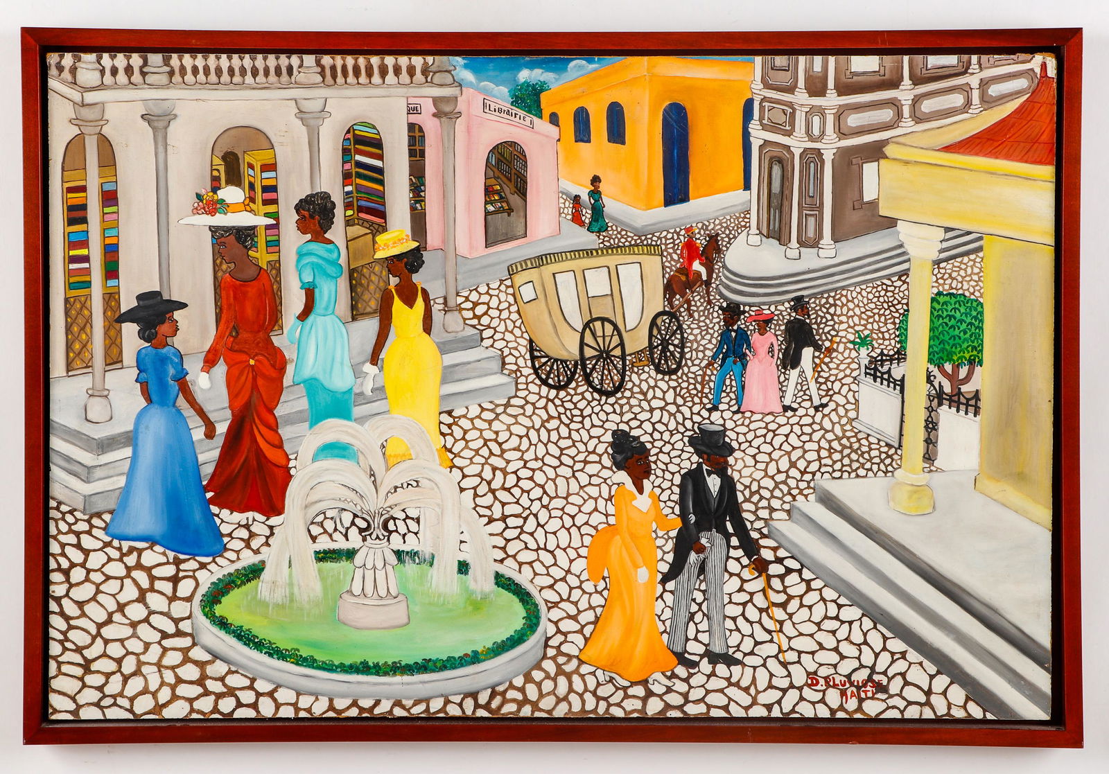 Dieudonne Pluviose (Haitian/Cap-Haitien, b. 1928) (1 of 3)