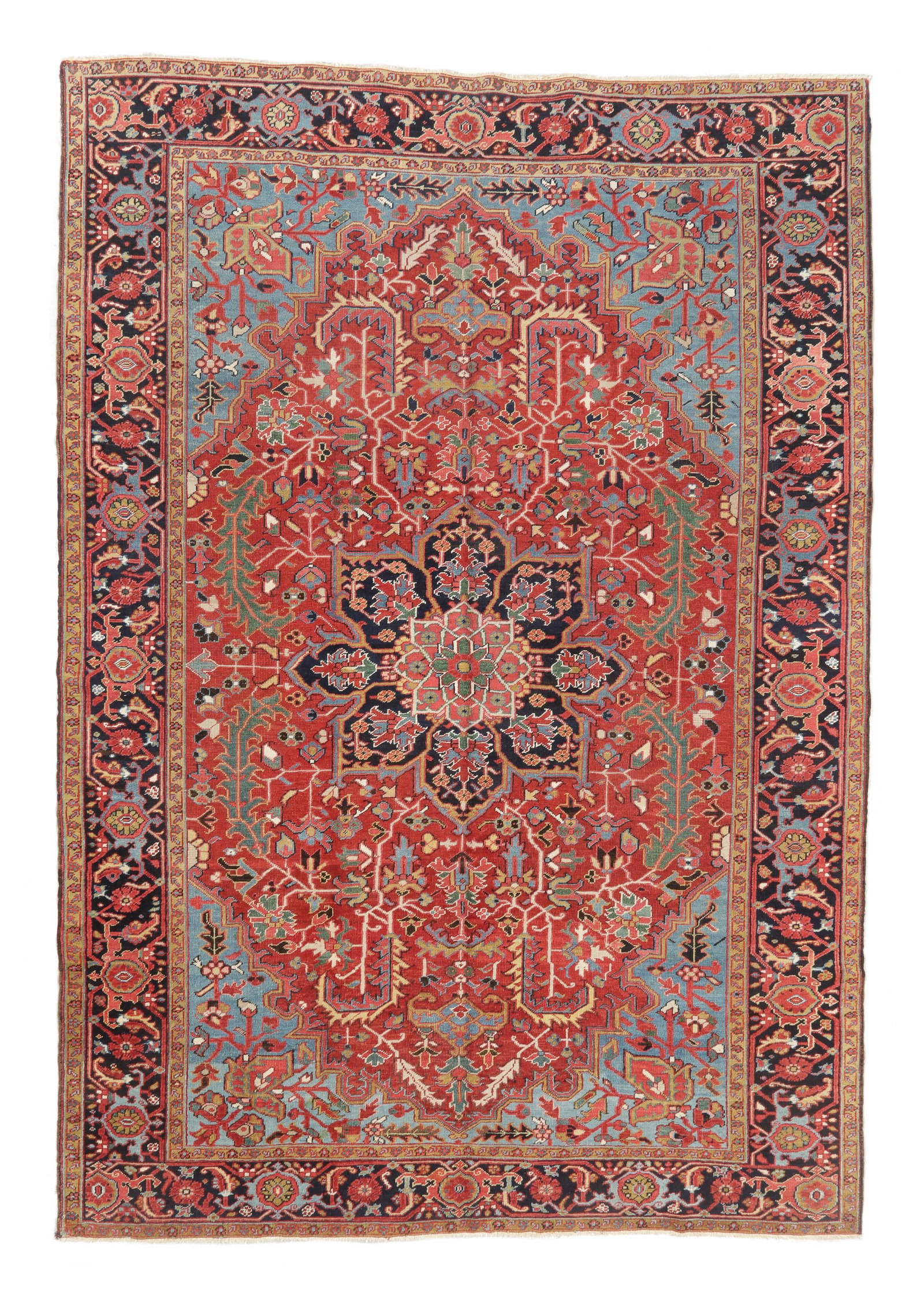 Heriz Rug, Persia, Ca. 1900, 7'9'' x 11'2'' (1 of 5)