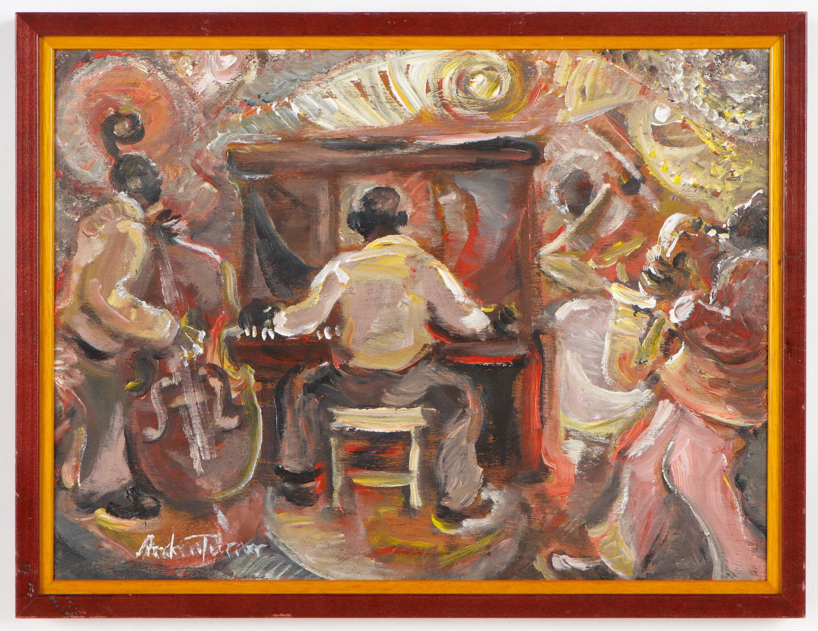 Andrew Turner (1944-2001) "Jazz Band" (1 of 4)