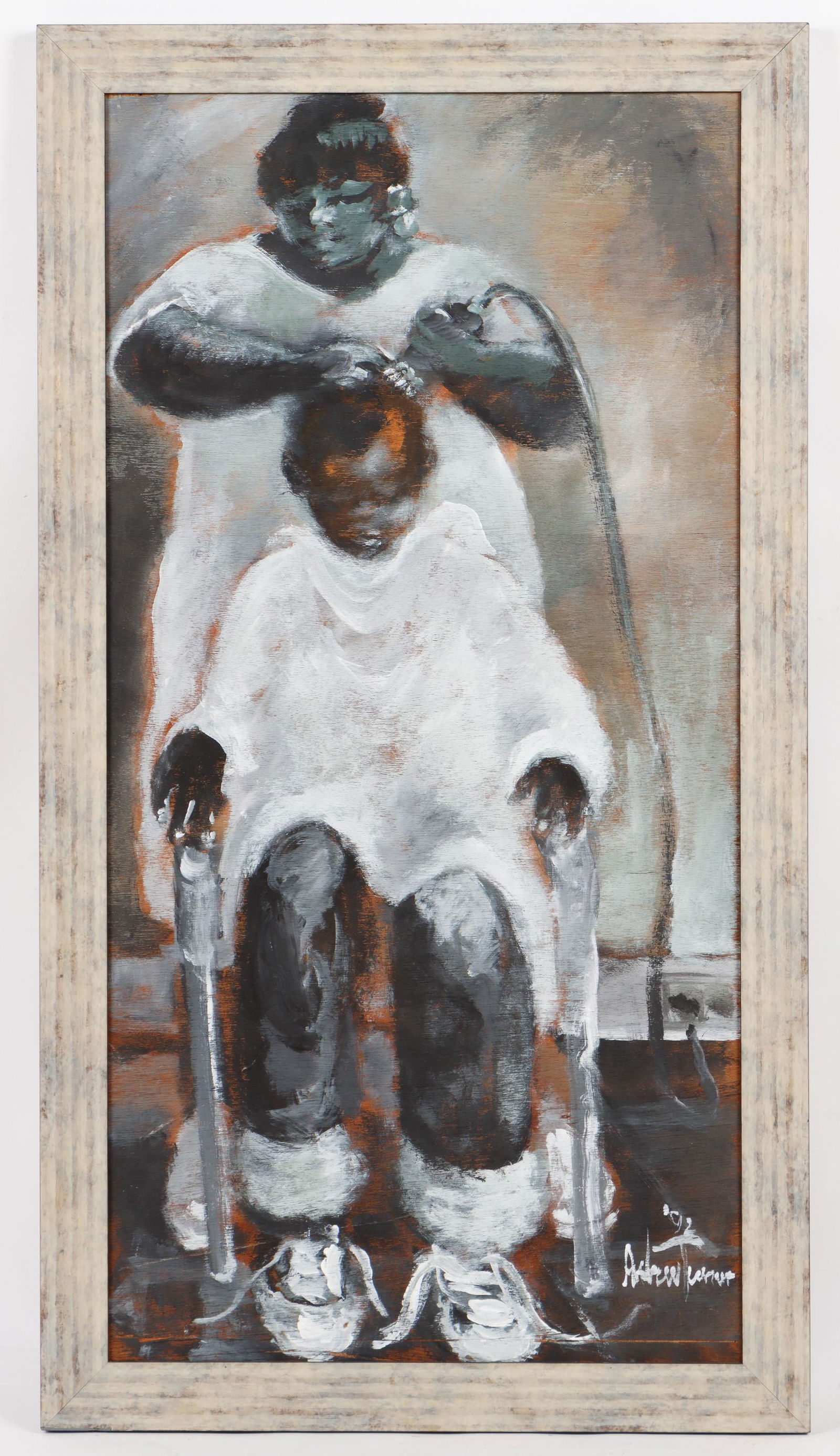 Andrew Turner (1944-2001) "Haircut" (1 of 4)