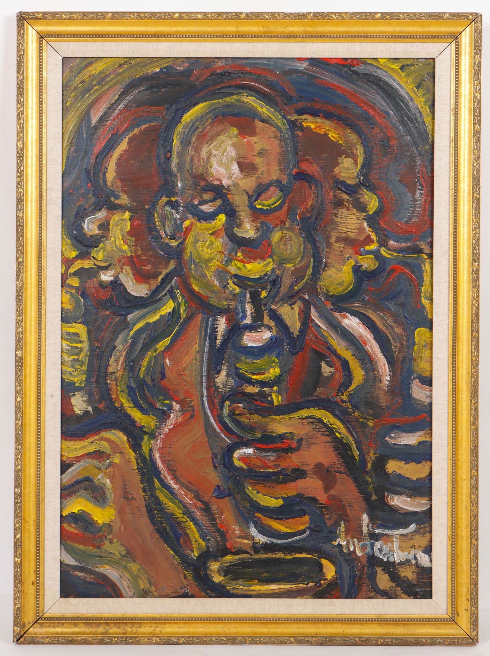 Andrew Turner (1944-2001) "Men with Horns" (1 of 4)