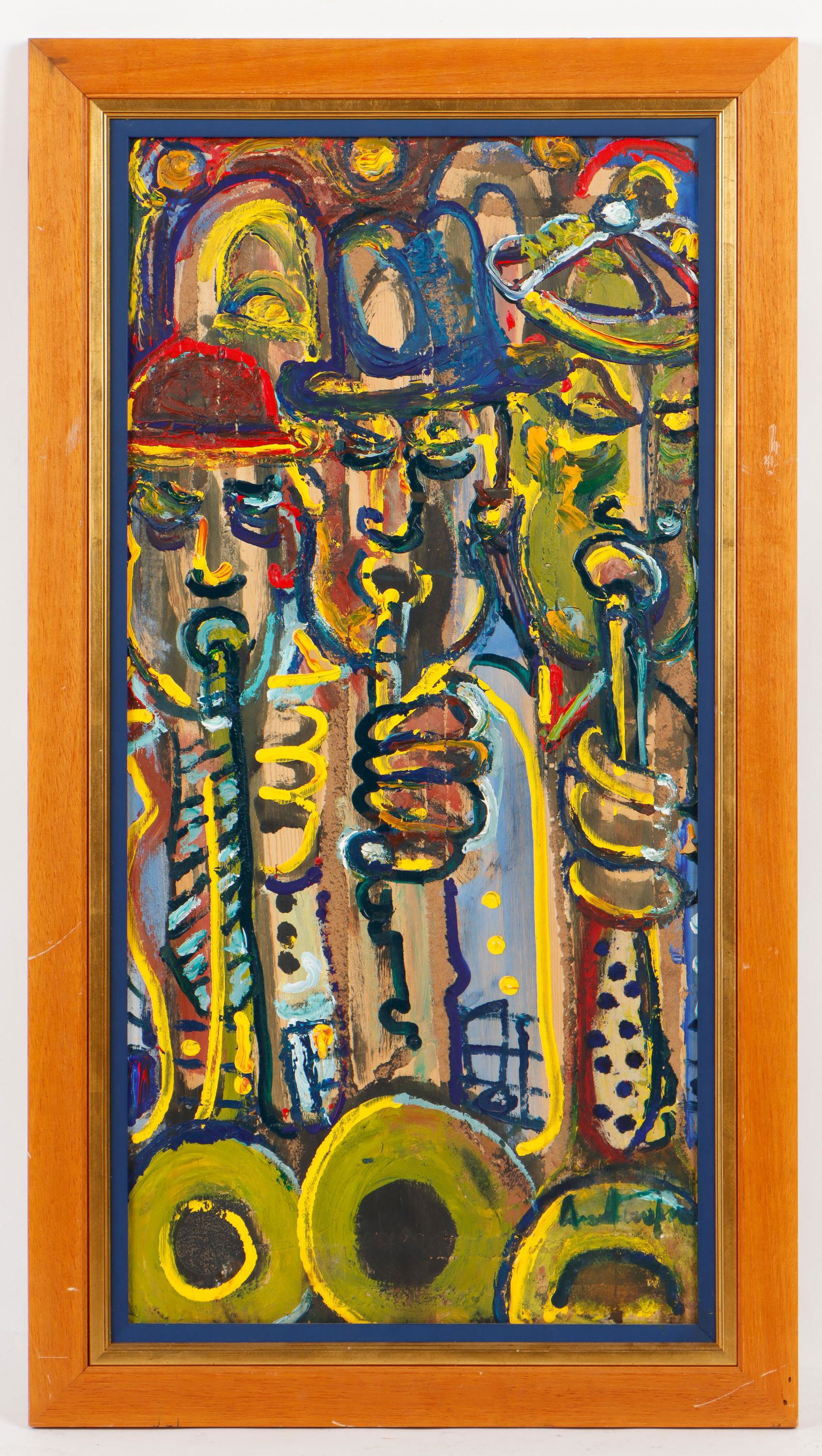 Andrew Turner (1944-2001) "Horn Players" (1 of 4)