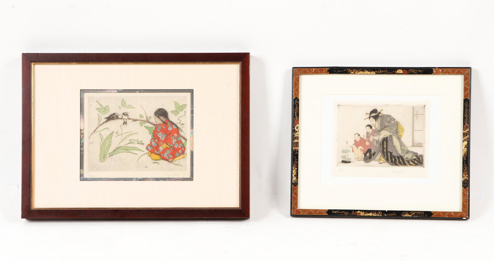 Two Etchings by Elyse Ashe Lord (British, 1900-1971) (1 of 6)