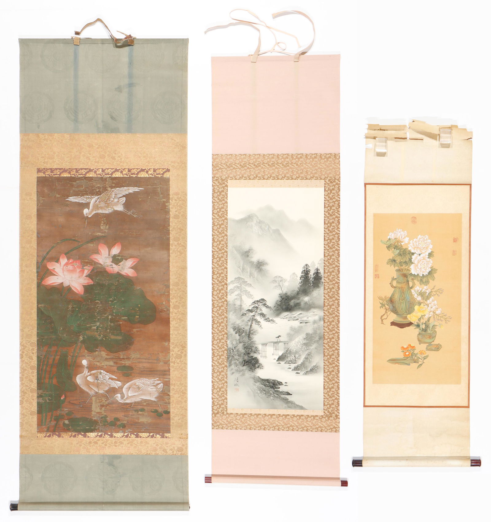 3 Chinese Scrolls (1 of 10)