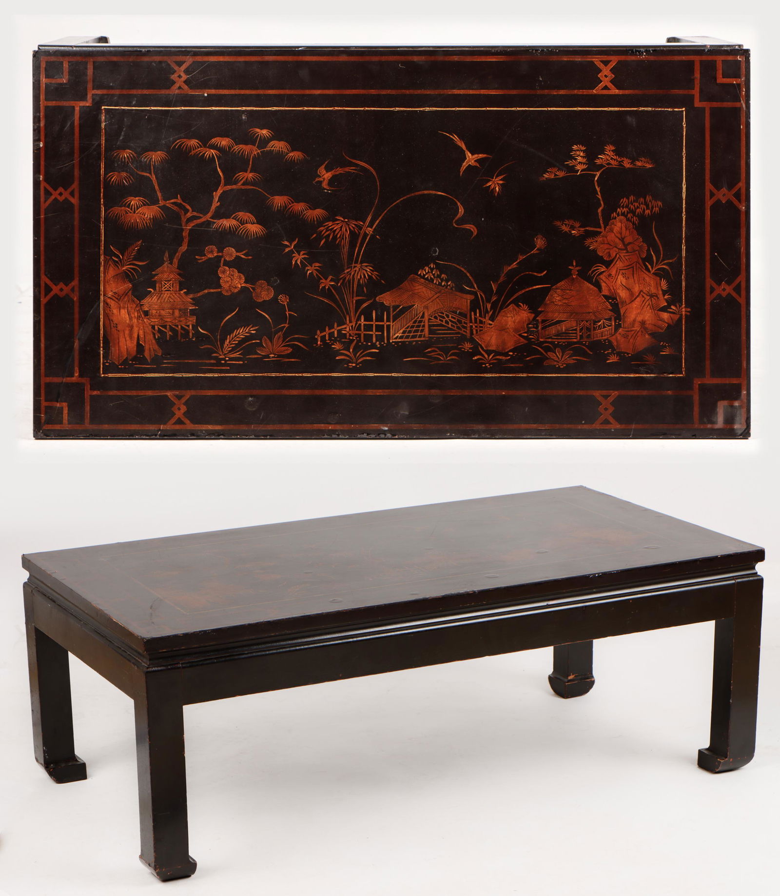 Chinese Lacquer Occasional Table