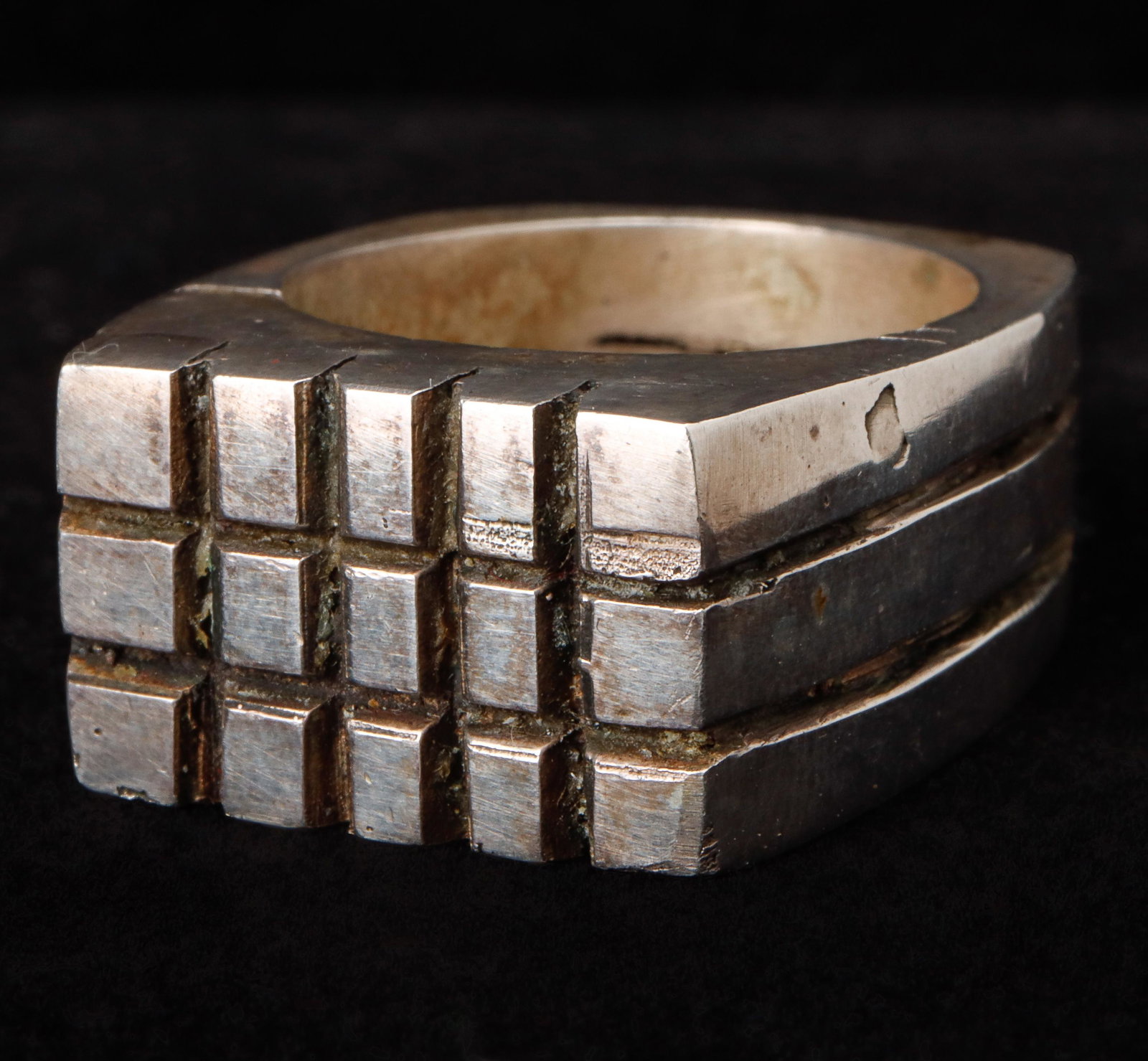 After Harry Bertoia (Italian-American, 1915-1978) Silver Ring (1 of 7)