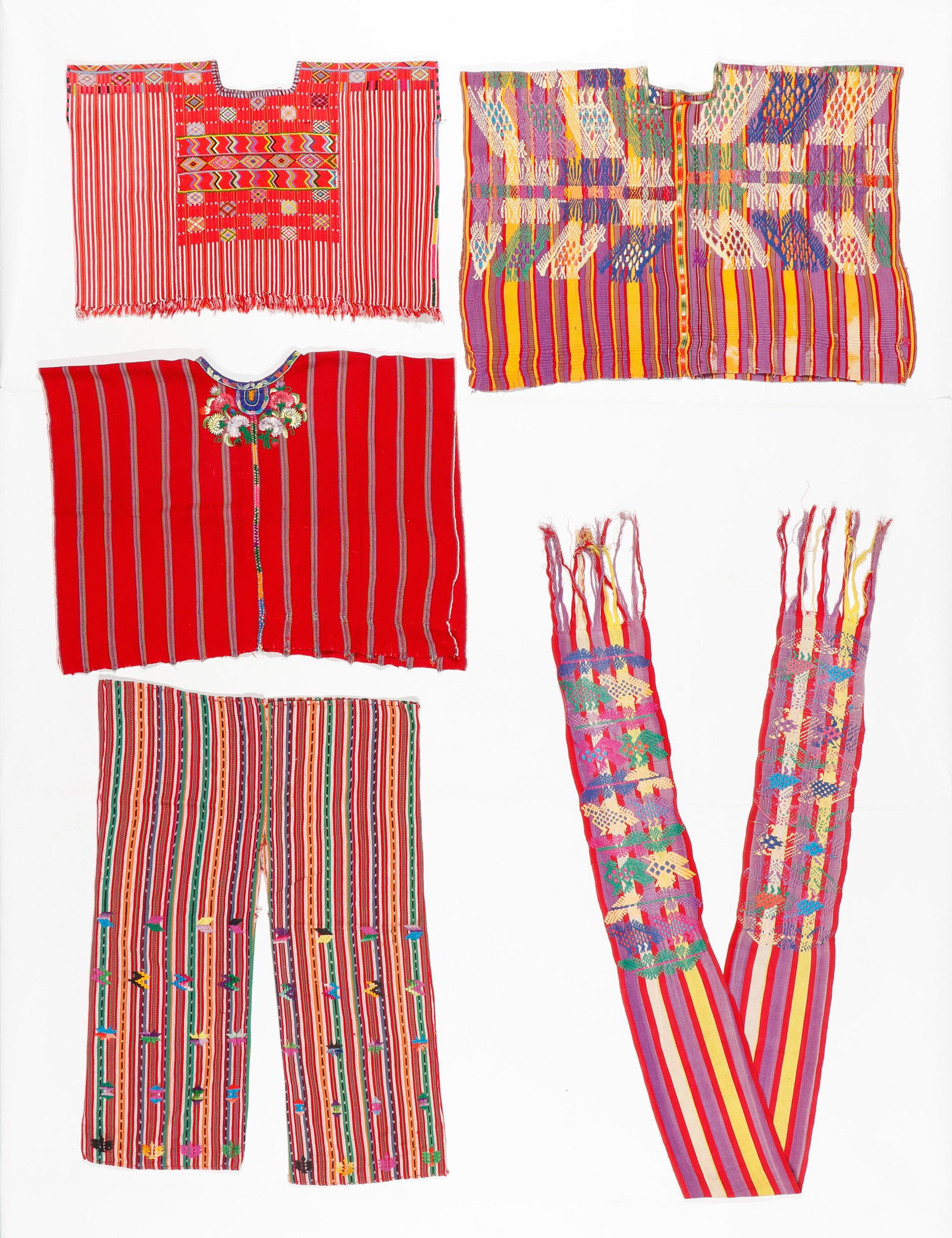 Collector's Lot of Vintage Guatemalan Textiles (1 of 6)