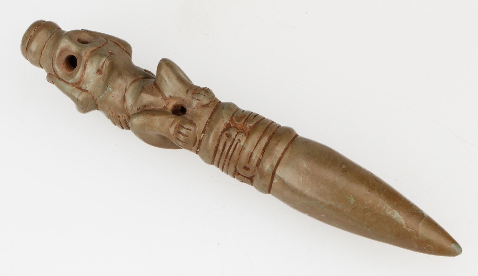 Taino Bird-Man Puberty Fid and Smoke Blower (1 of 2)