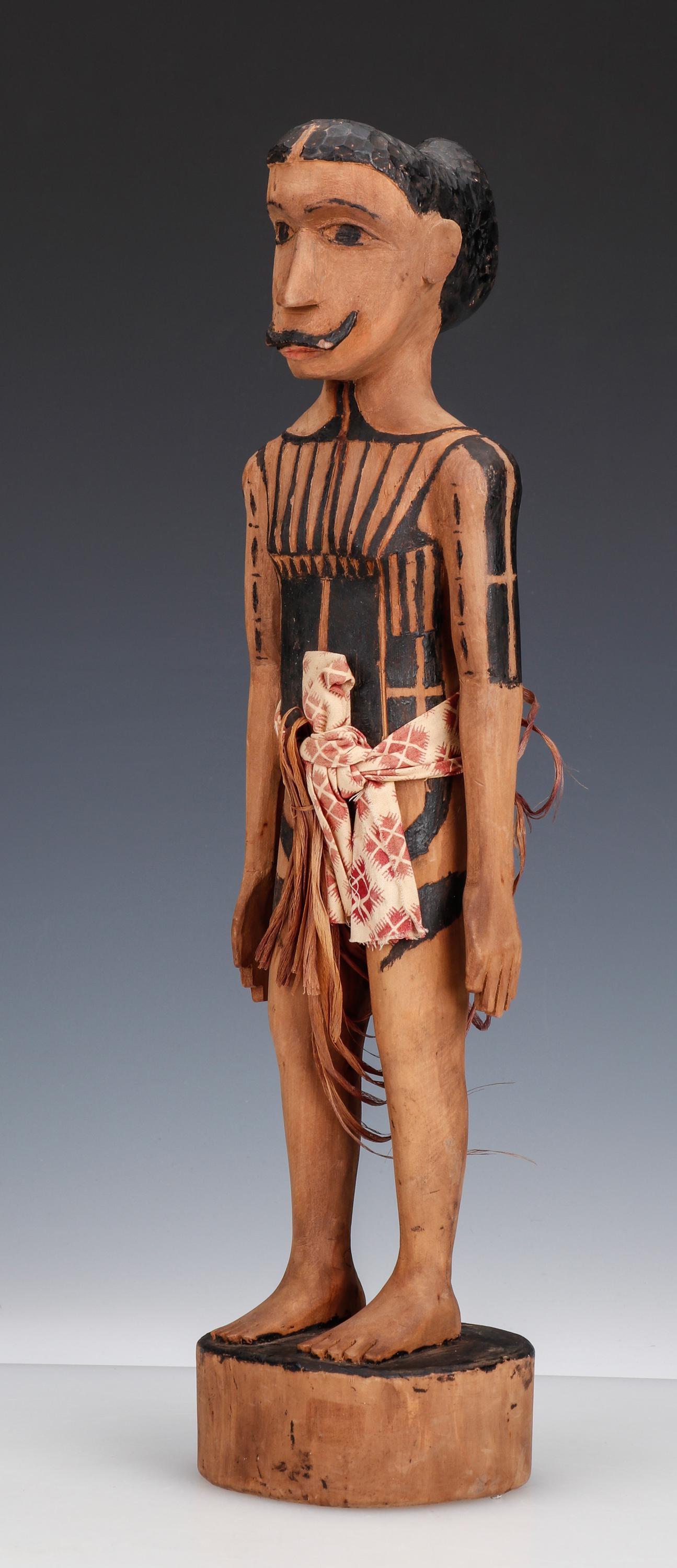 Male Figure, Yap Island, Micronesia, Mid 20th C. (1 of 6)