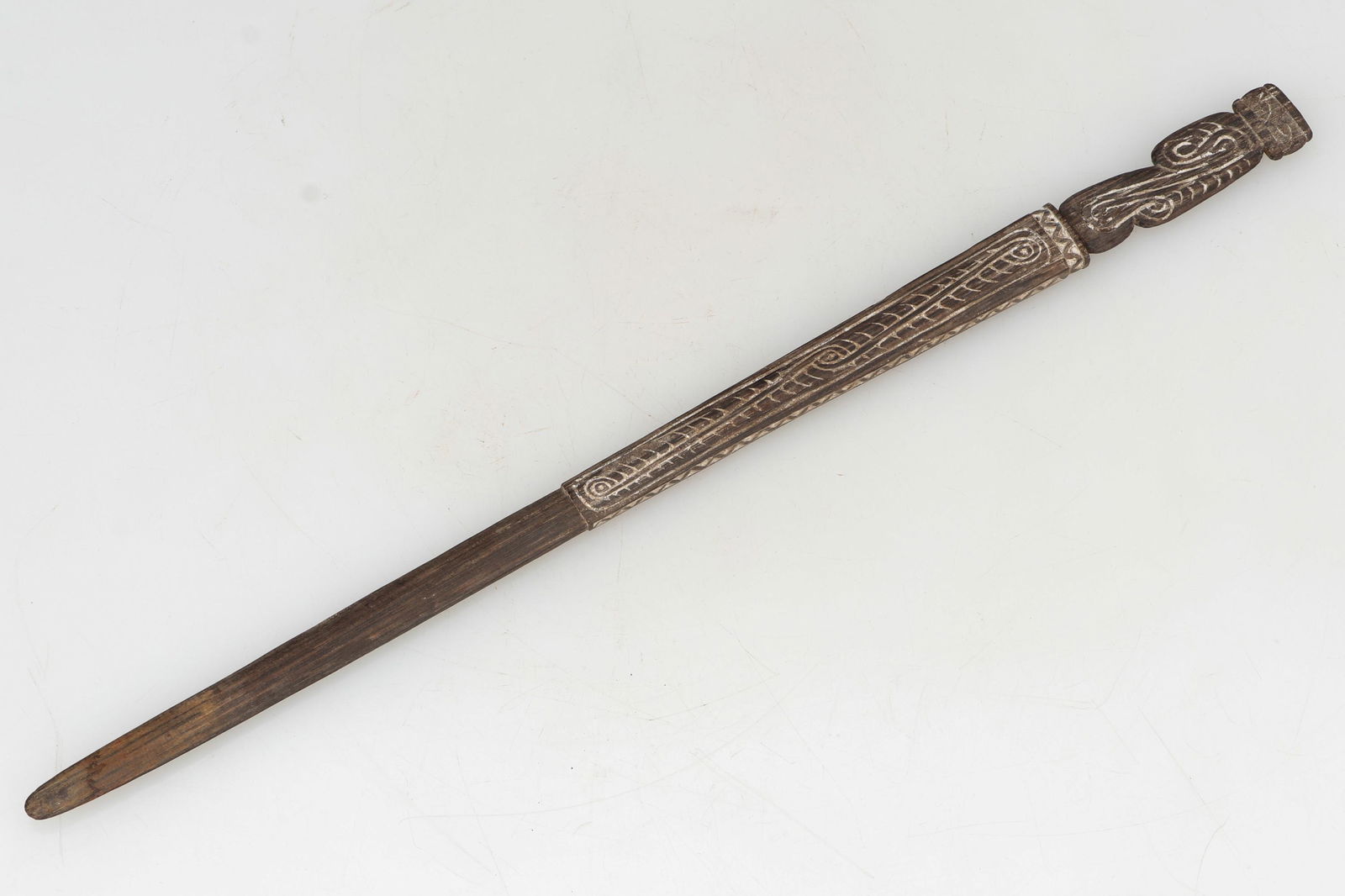 Massim Lime Spatula, Trobriand Islands, PNG (1 of 3)