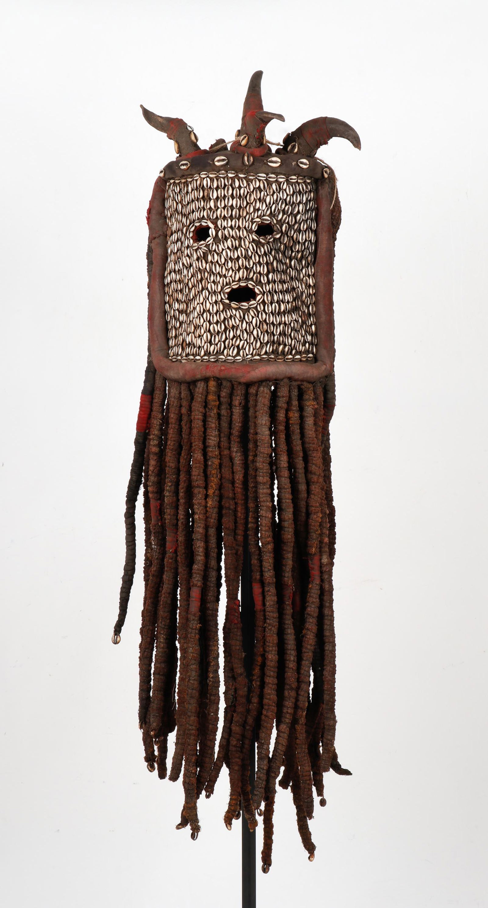 African Bamileke Nkougan Court Dance Mask, Cameroon (1 of 4)