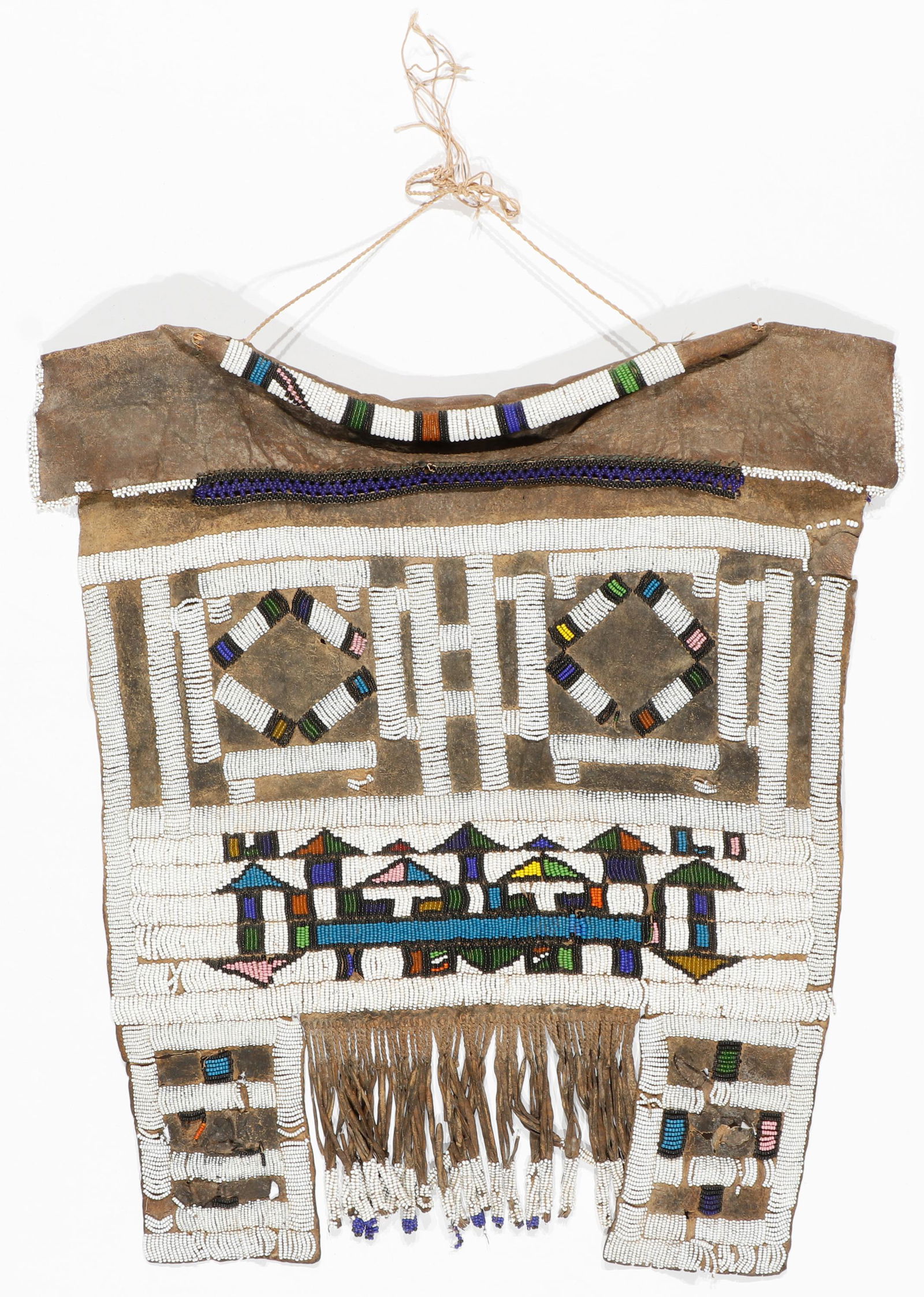 African Ndebele Mapoto Apron, South Africa, First Half 20th C. (1 of 2)