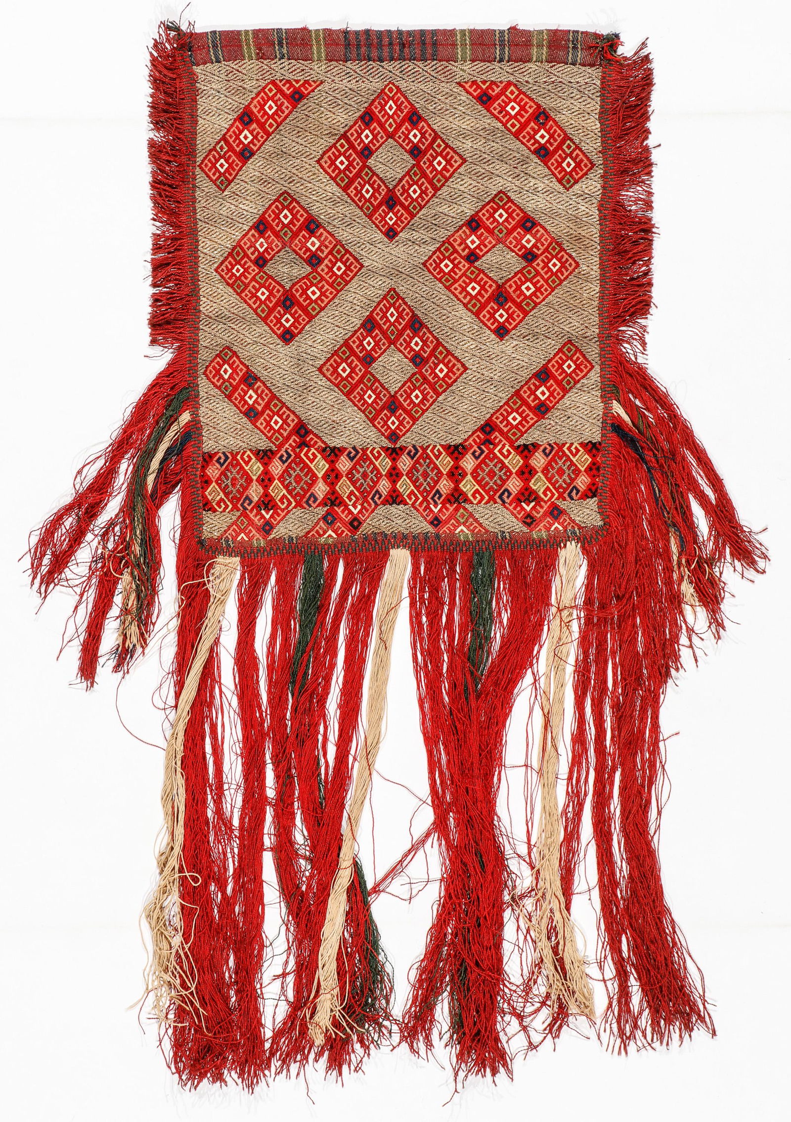 Rare & Unusual 19th C. Central Asian/Turkmen Textile Trapping (1 of 2)