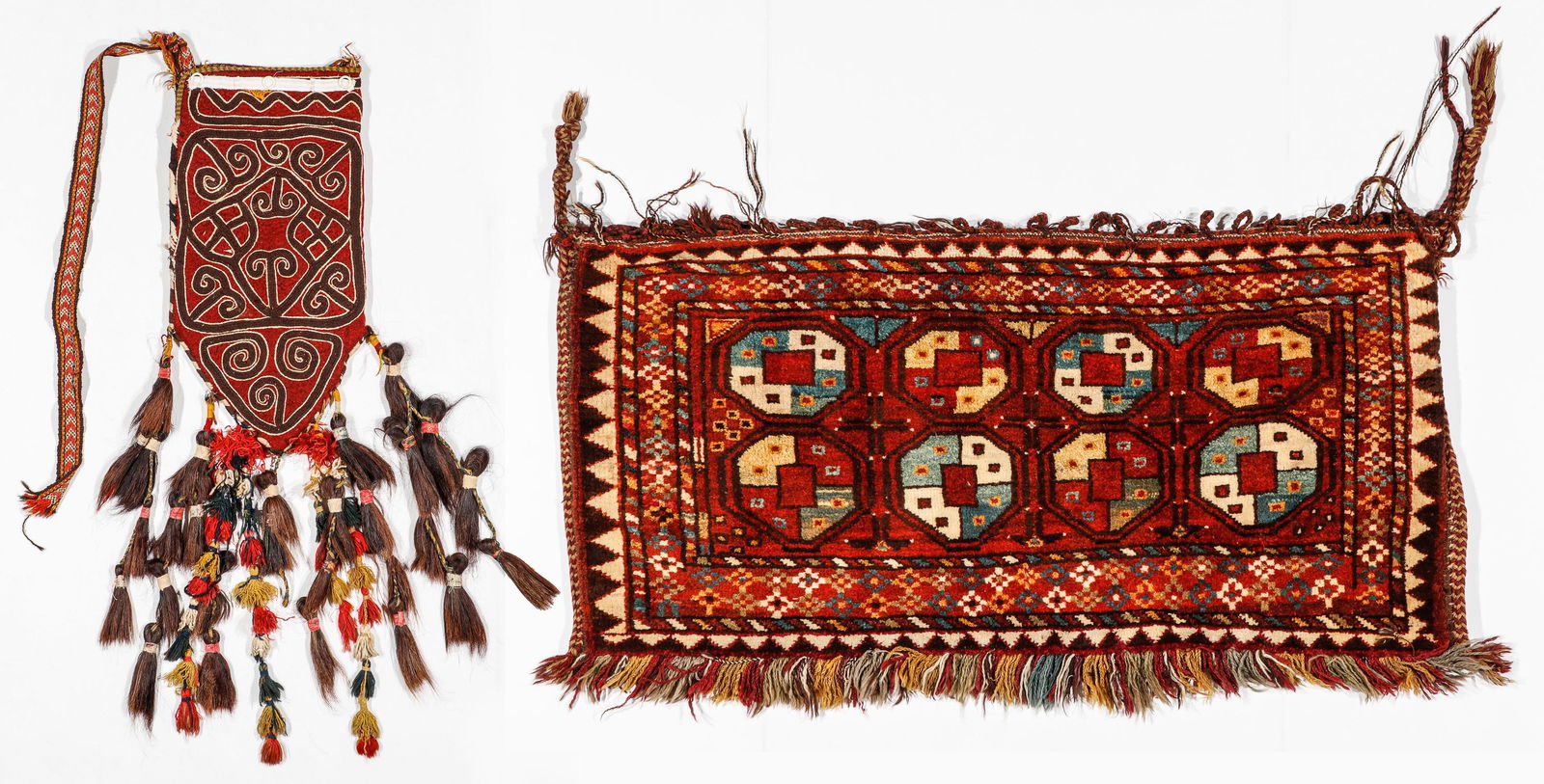 2 Central Asian Bags, Late 19th/20th C. (1 of 8)