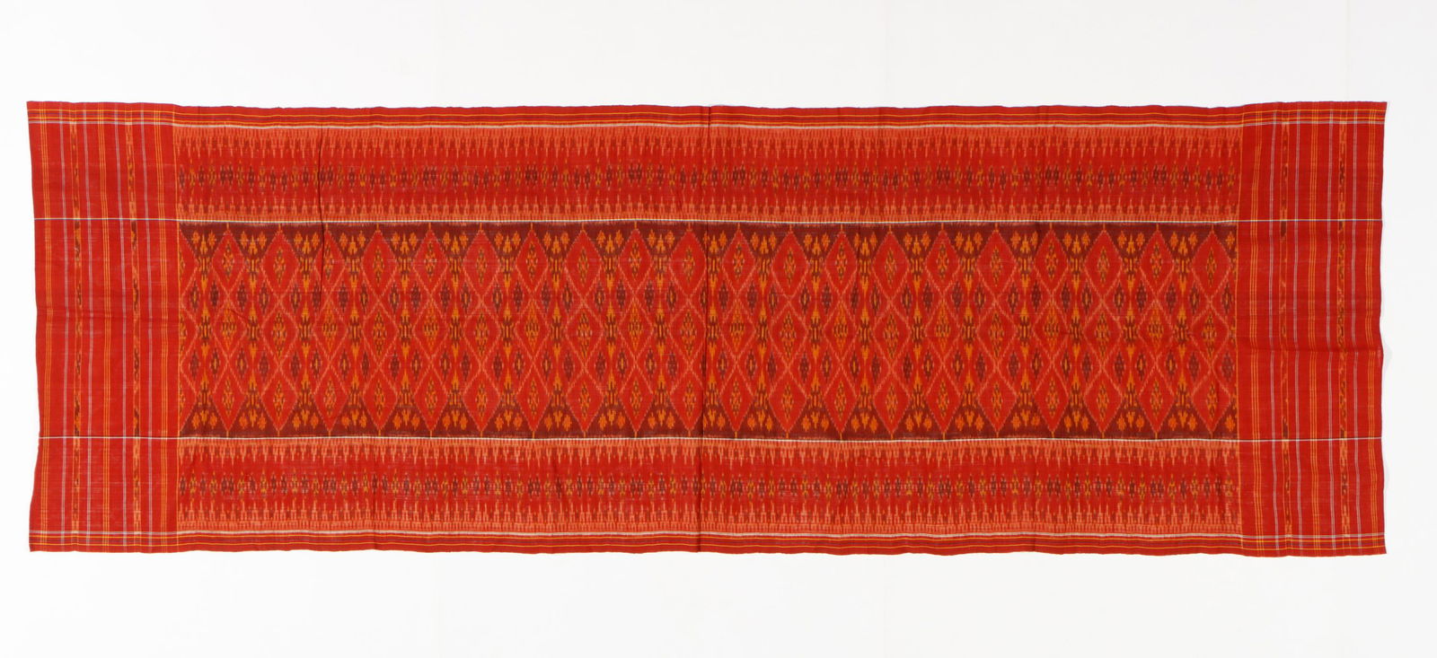 Rare Cotton Weft Ikat Ceremonial Cepuk Cloth (1 of 4)