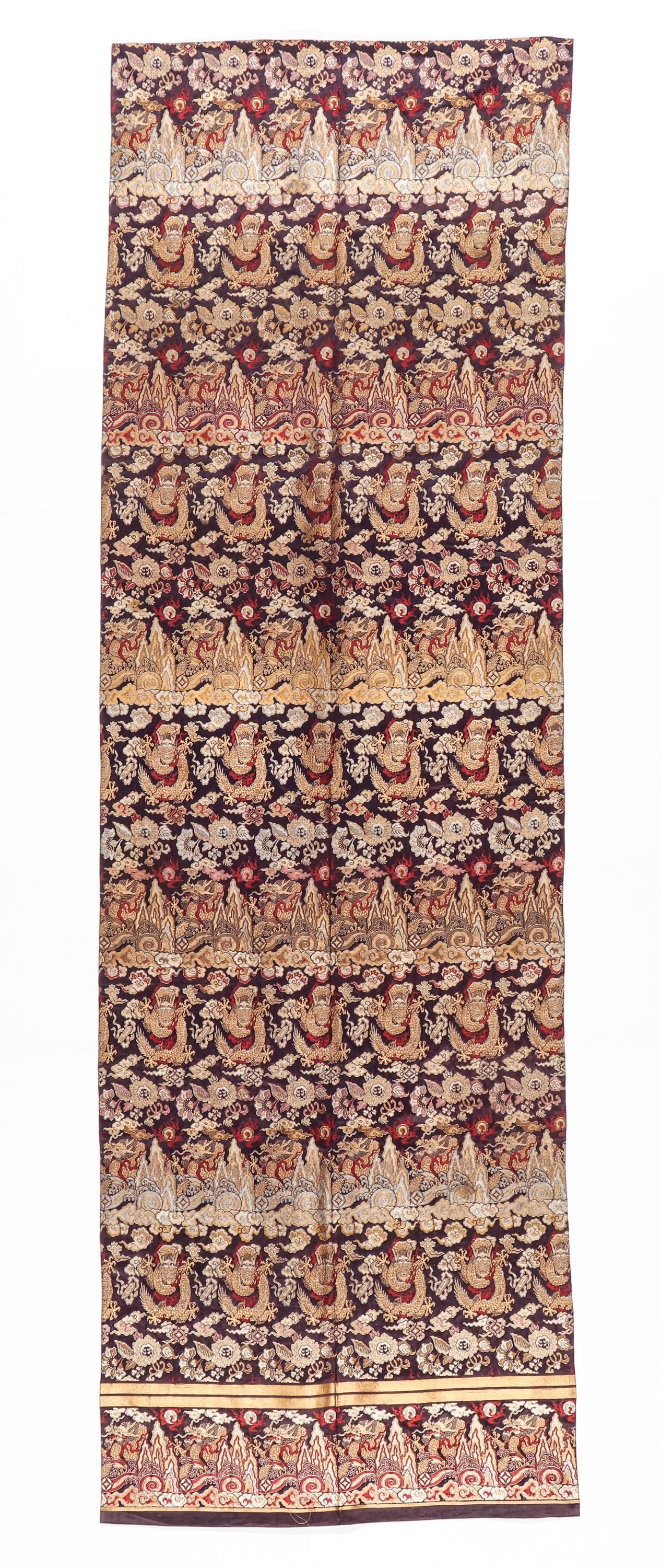 Antique Chinese Silk Dragon Textile (1 of 5)