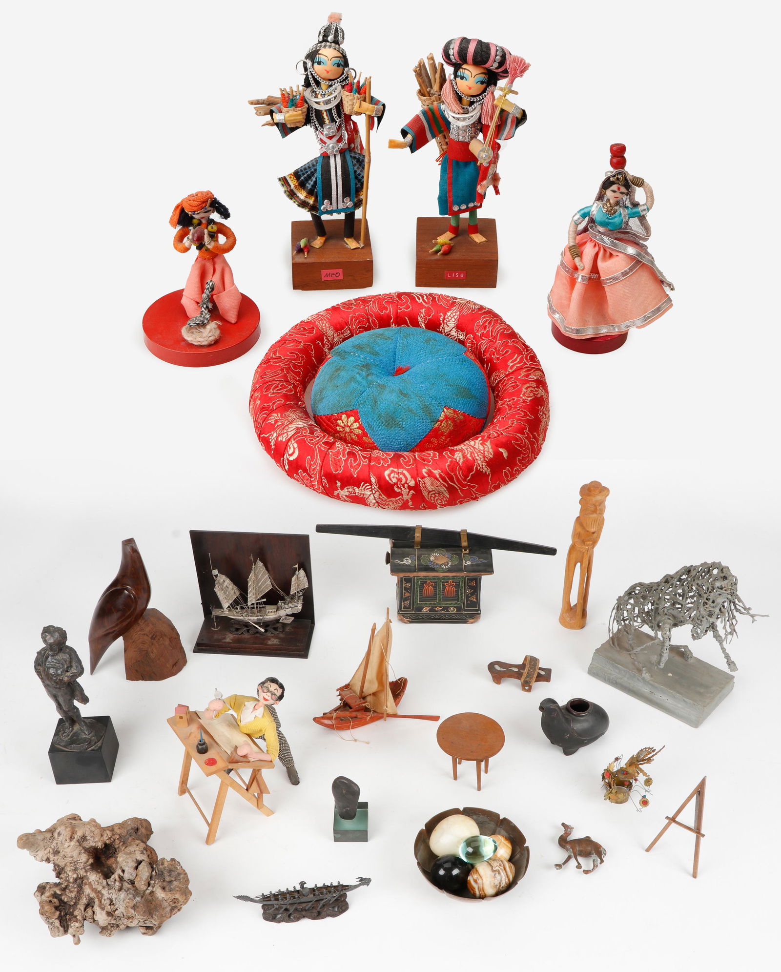 Collector's Lot of Assorted Dolls and Cabinet Articles (1 of 8)