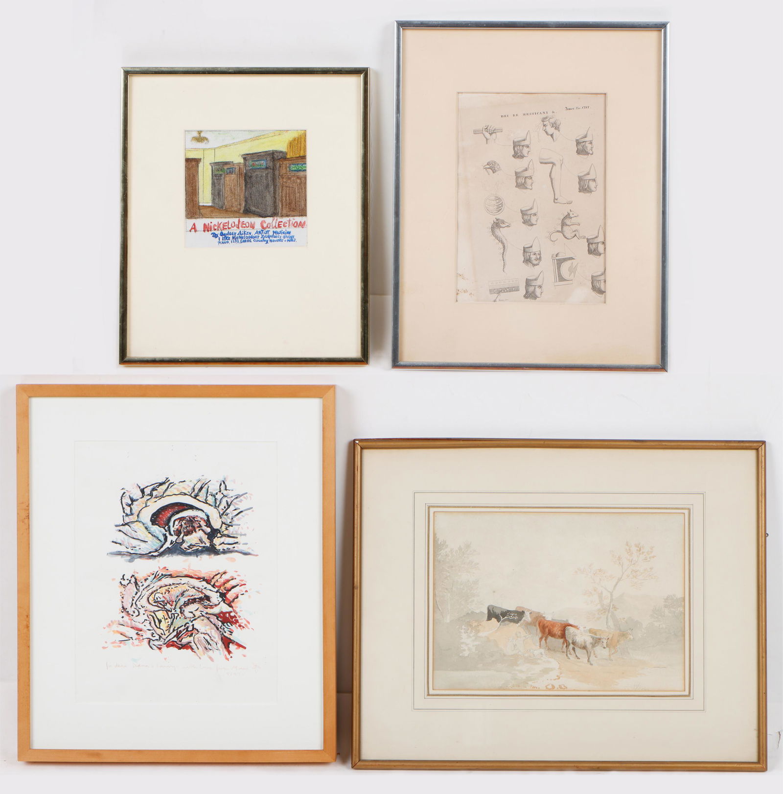 Collector's Lot of 4 Artworks (1 of 10)