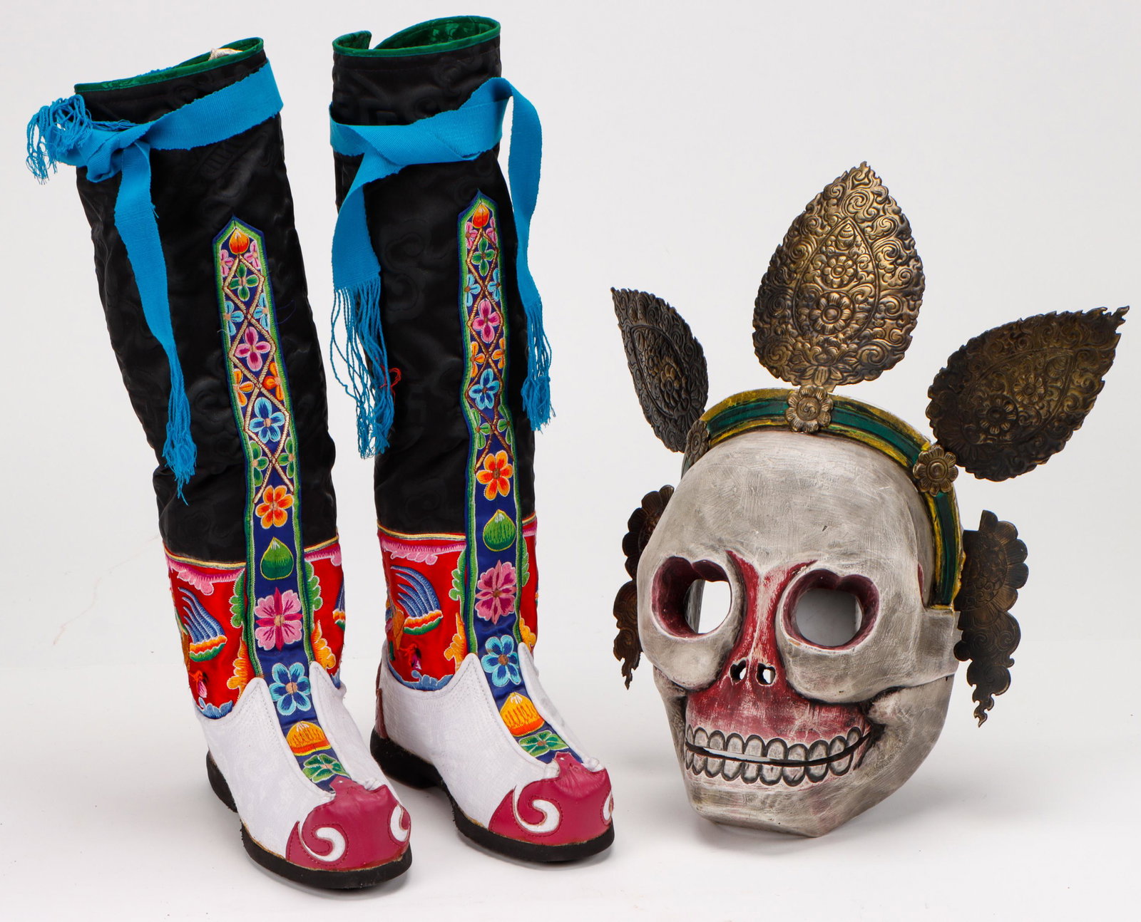 Sino-Tibetan Mask and Boots (1 of 7)