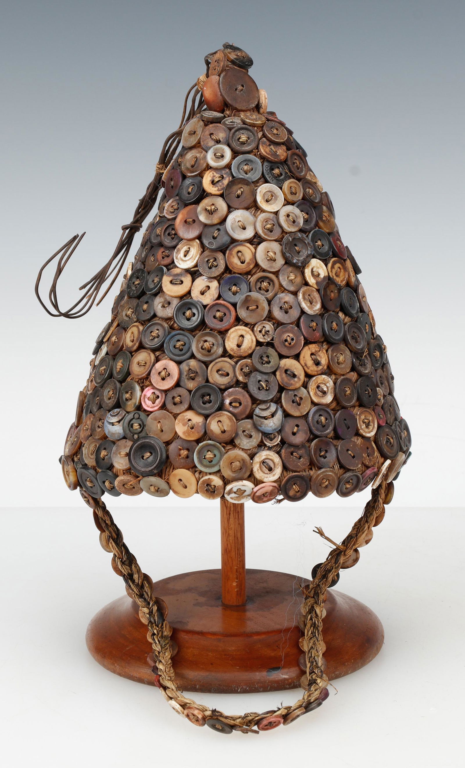 African Lega Button Hat, DRC (1 of 5)