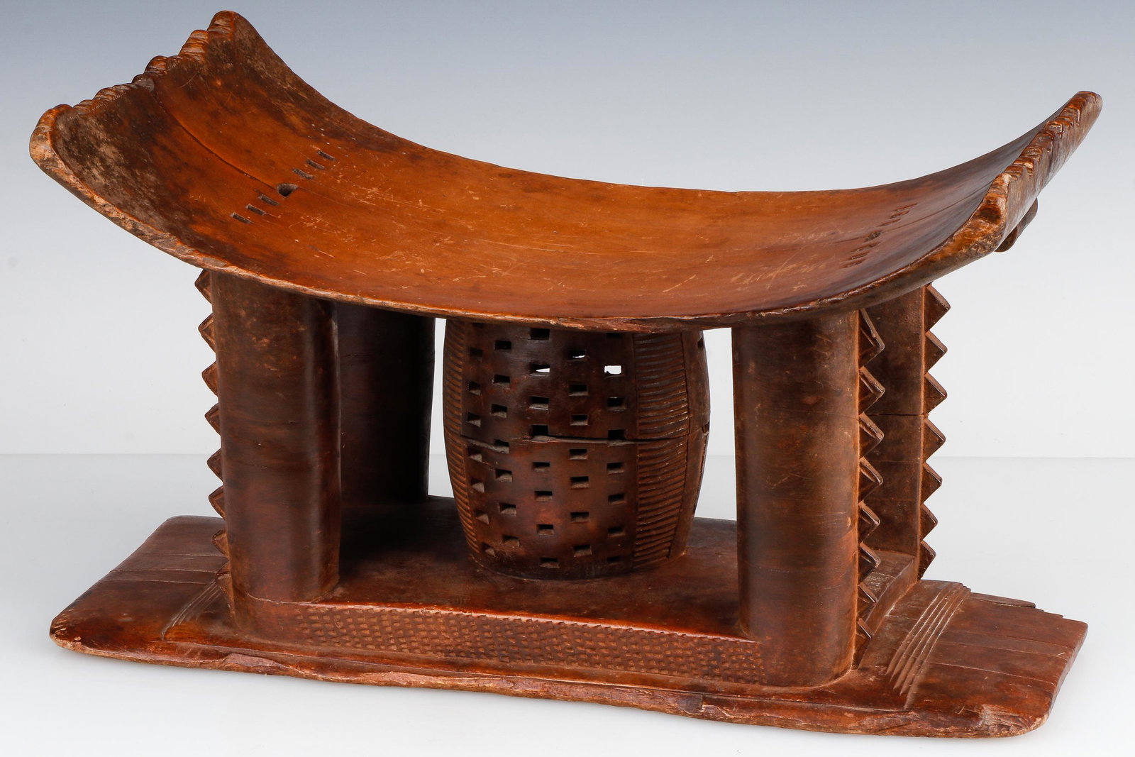 African Ashanti Stool, Ghana (1 of 4)
