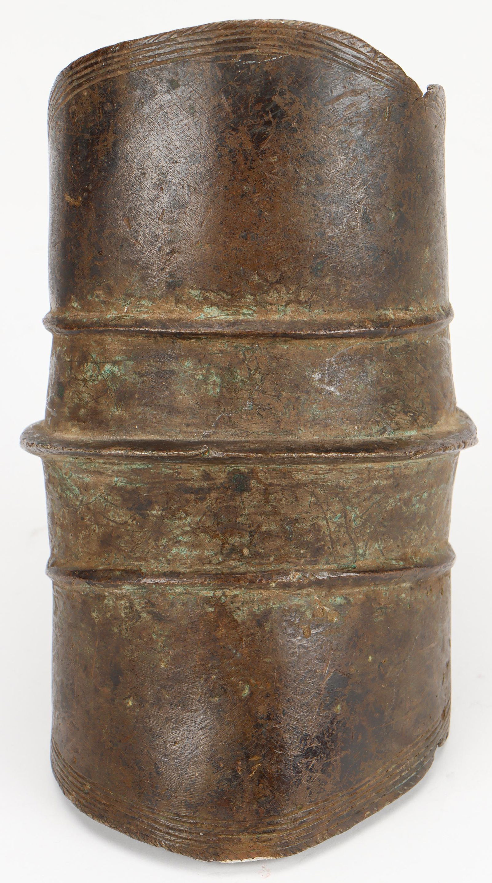 Massive African Bronze Currency Cuff (1 of 4)