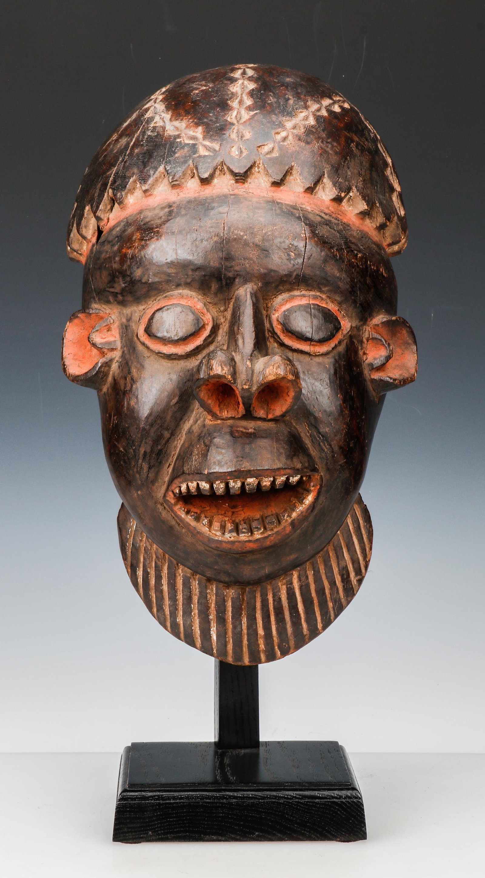 Vintage African Bamum Face Mask (1 of 5)