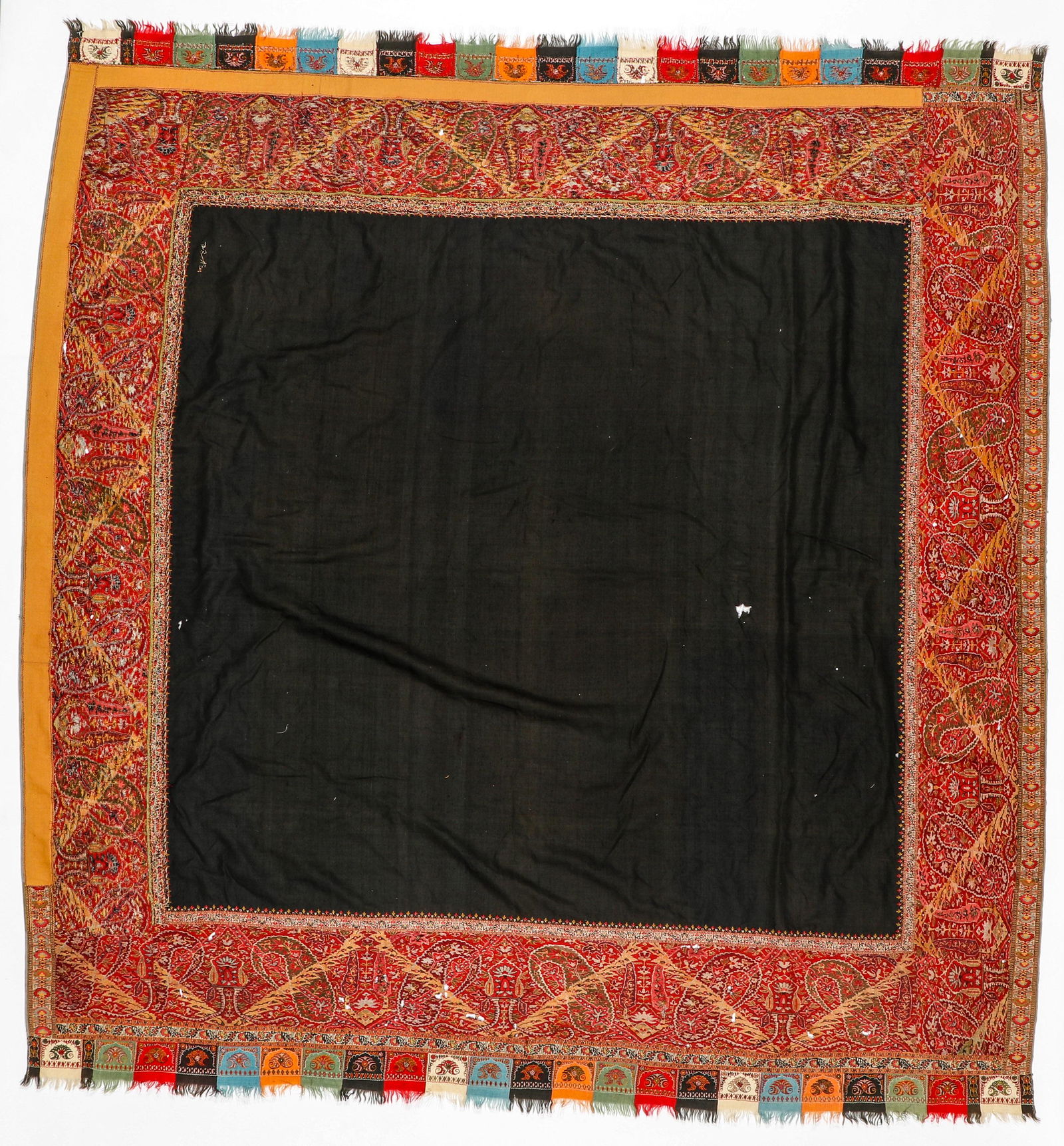 19th C. Kashmir Wool Shawl, India (1 of 5)