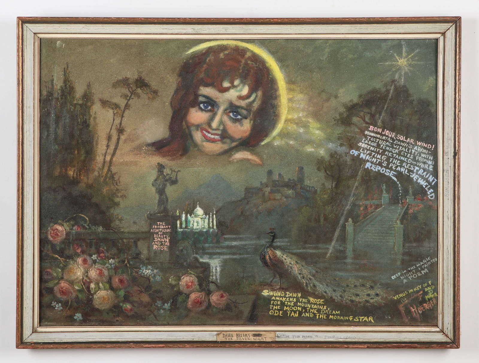 F.F. Hoerger (20th c.) "Dawn Breaks the Silver Night" (1 of 6)