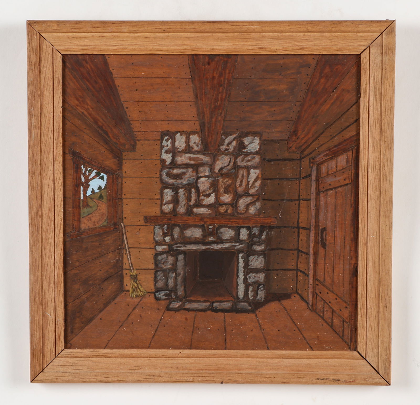 American Folk Art Interior Painting (1 of 2)