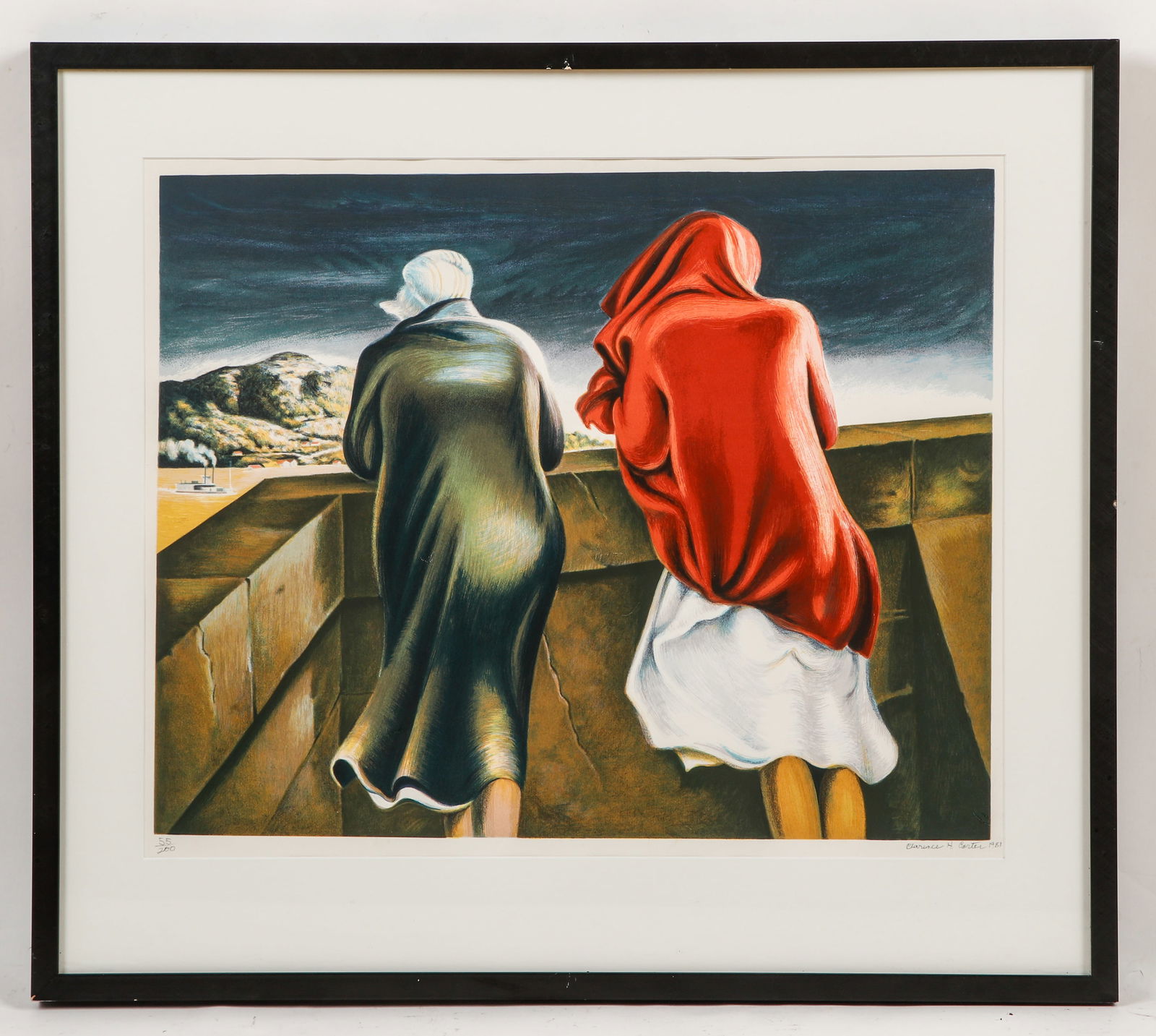 Clarence H. Carter (1904-2000) ''The Flood'' (1 of 3)