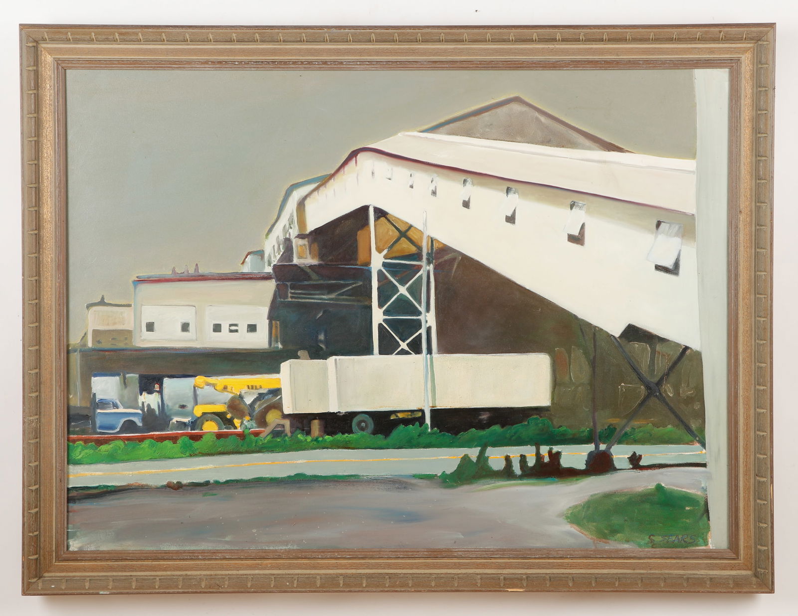 S. Sears (20th c.) American Industrial Landscape (1 of 3)