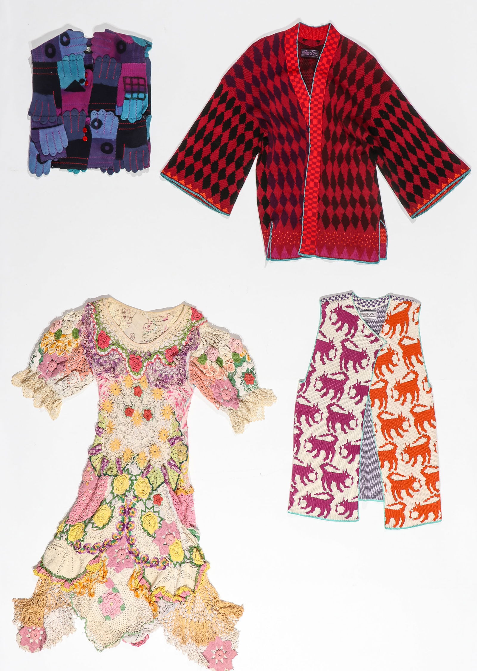 Group of Vintage Knit Clothing (4 pc) (1 of 2)