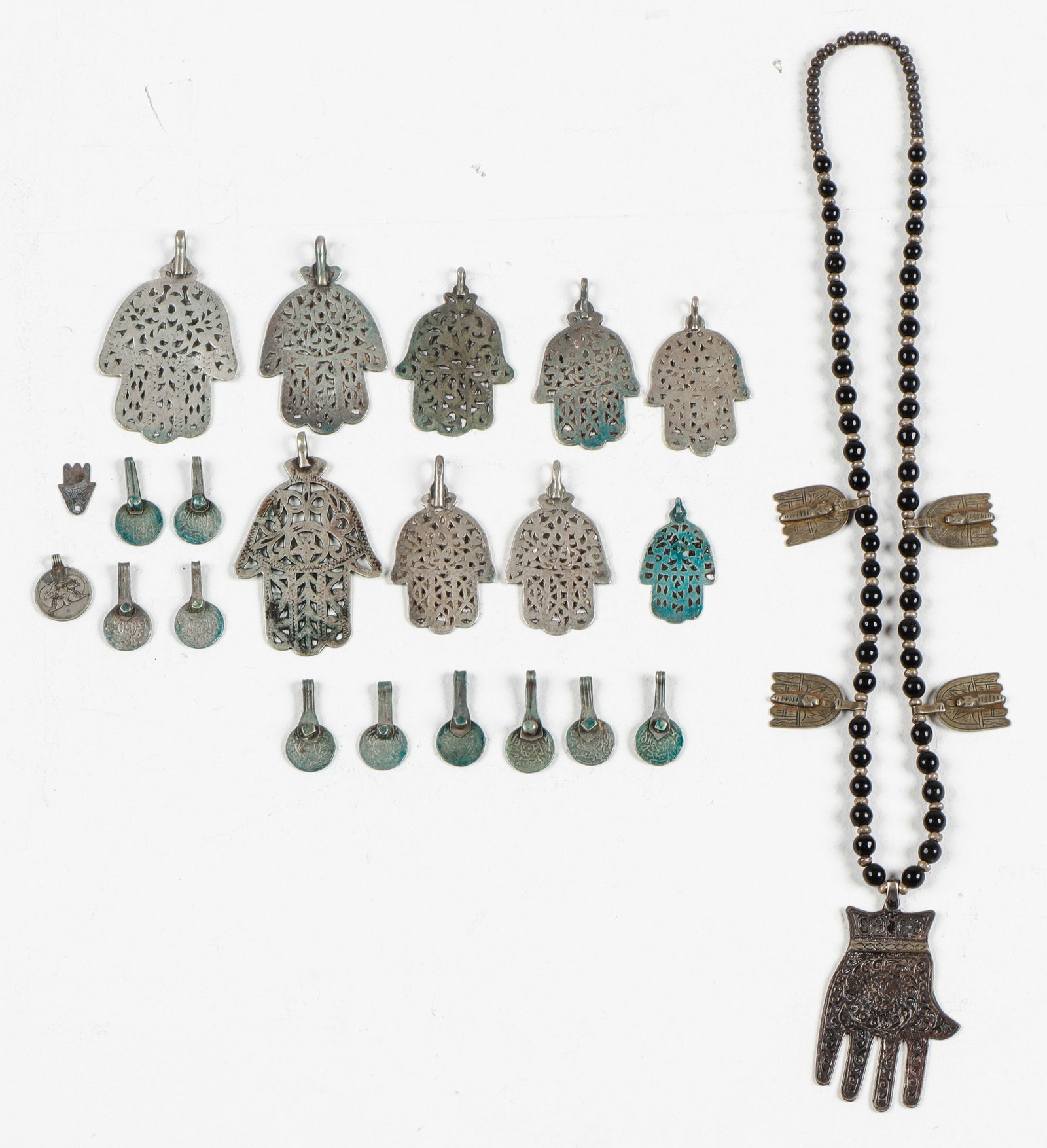 Collection of Silver Hamsas (1 of 4)