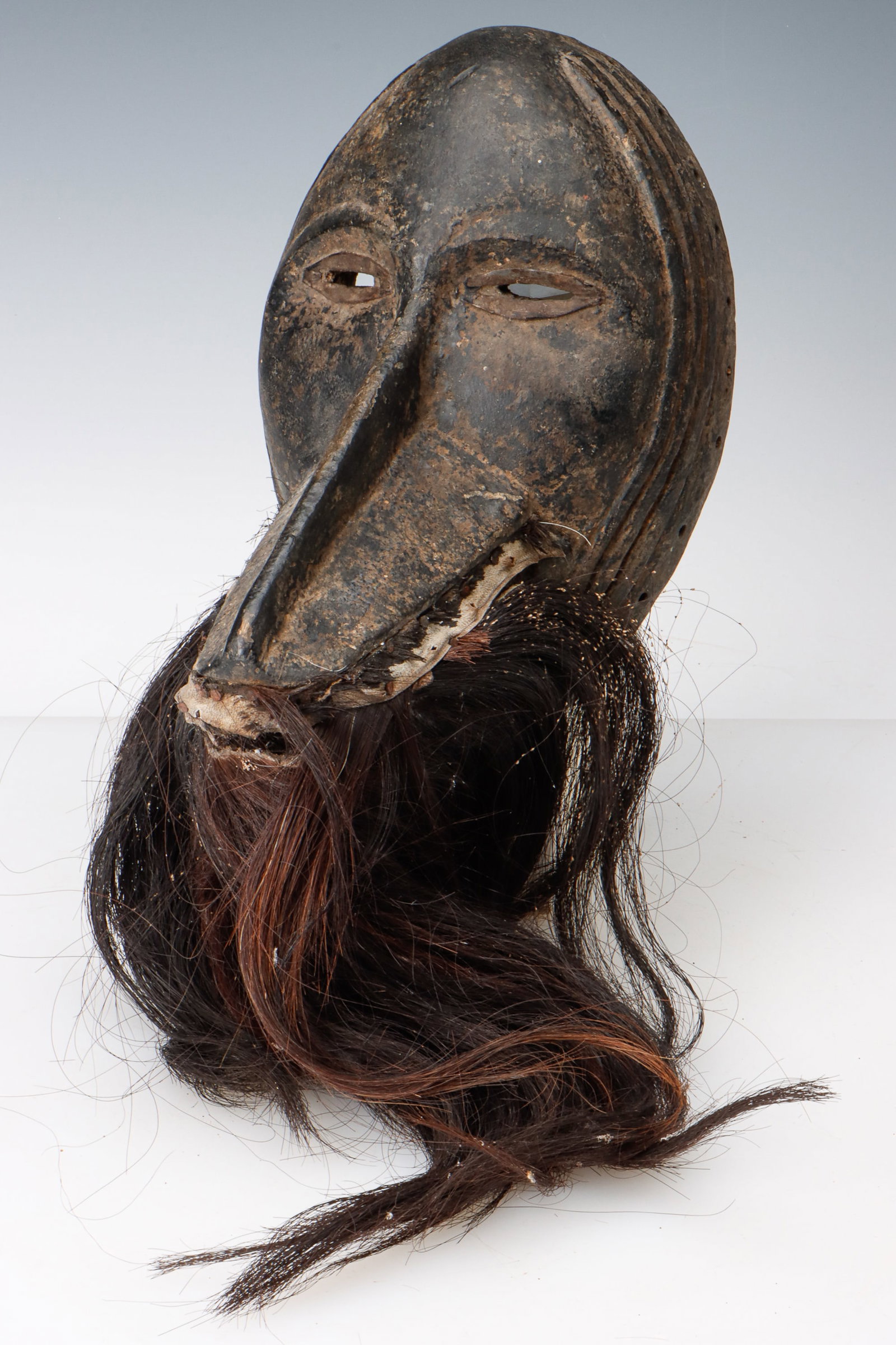 African Dan Hornbill Bird Mask, Gegon (1 of 6)