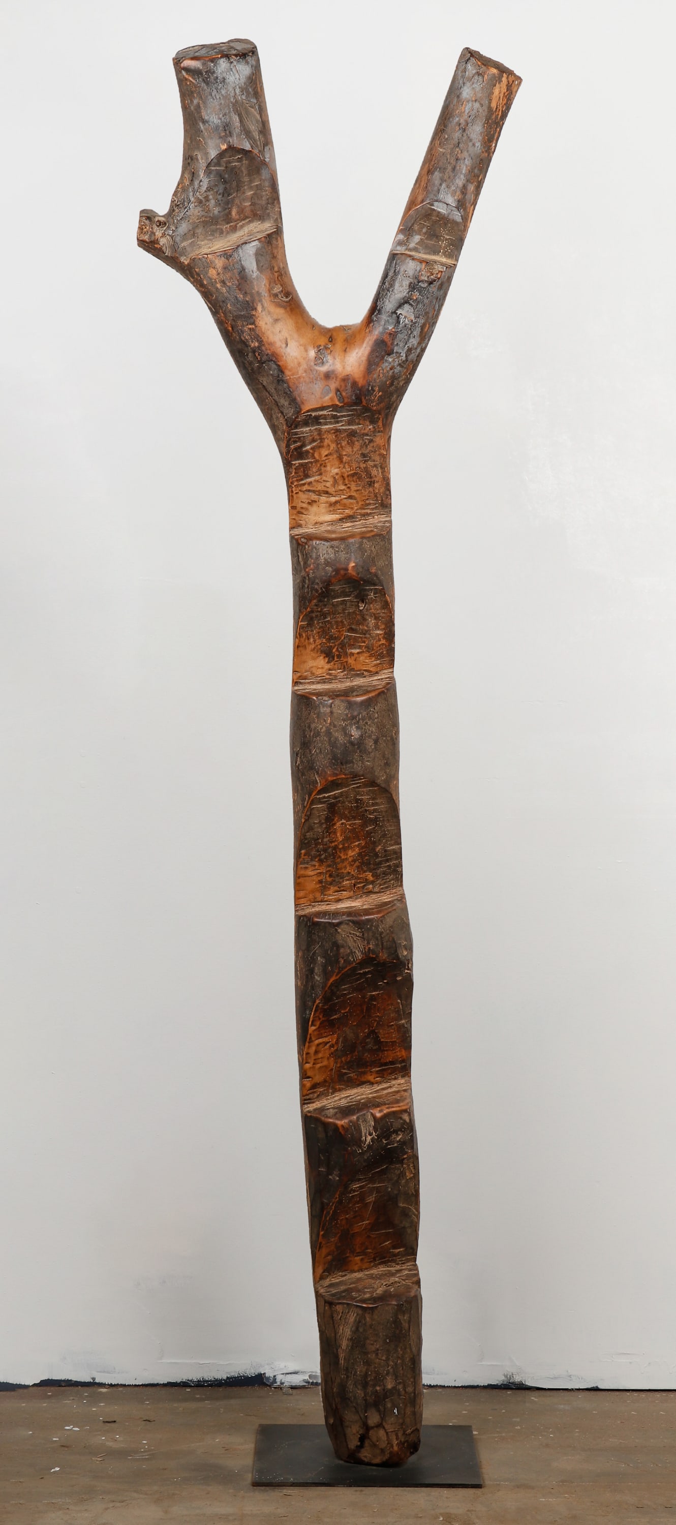 Large African Dogon Ladder, Mali, Ht. 7'1" (1 of 4)