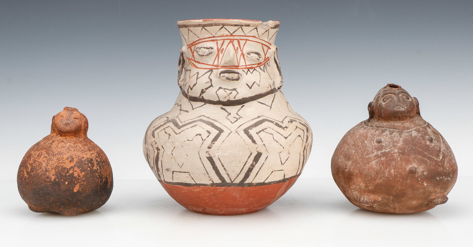 3 South American Pottery Vessels (1 of 5)