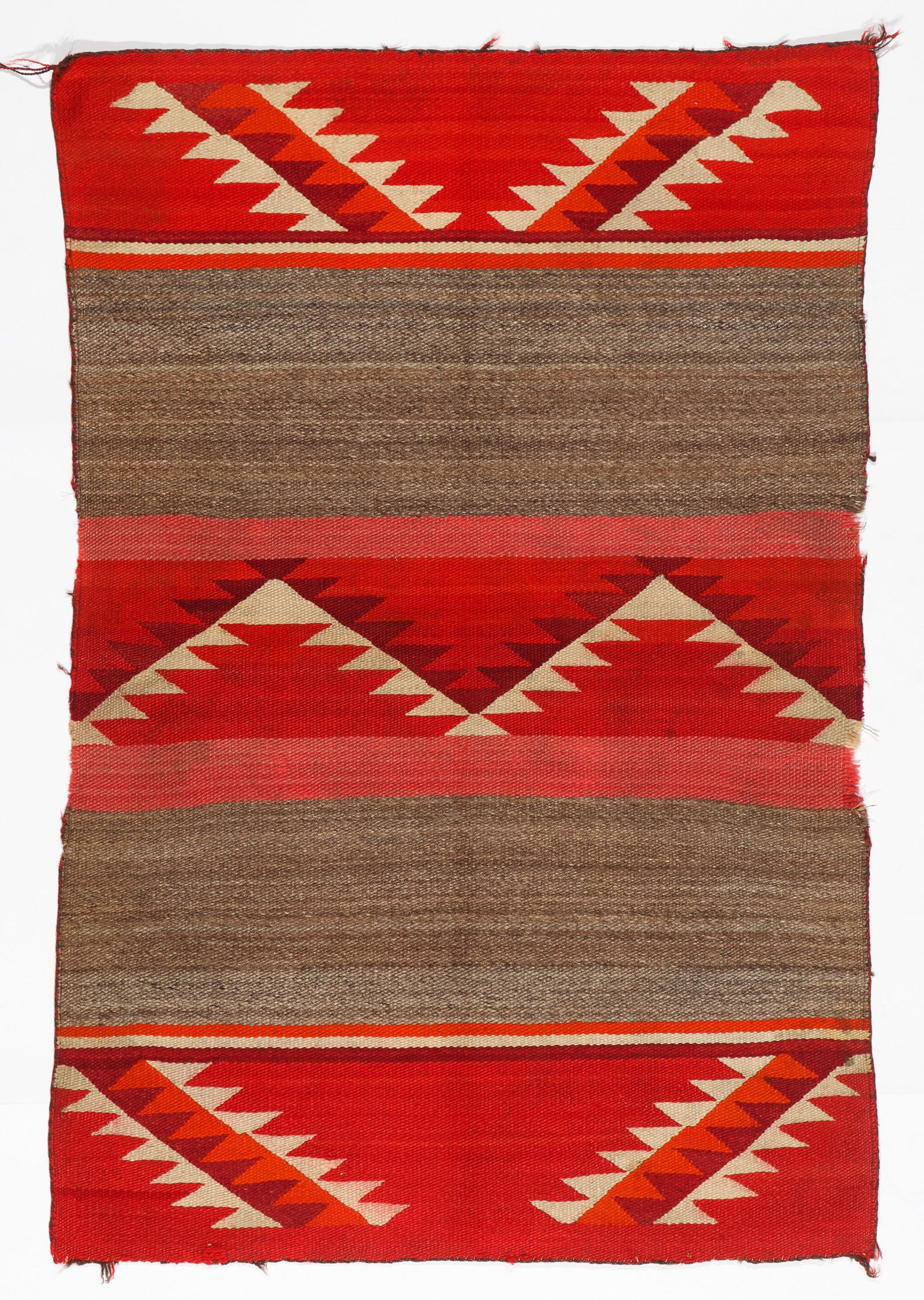 Native American Indian Navajo Transitional Blanket, C. 1880's (1 of 4)
